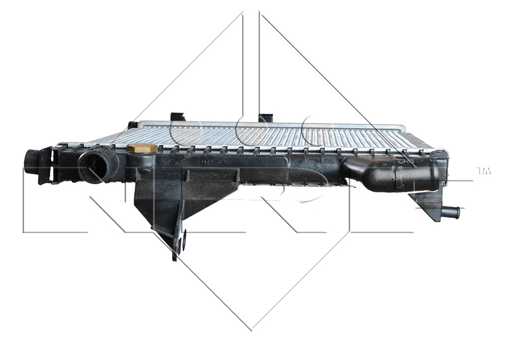 NRF Radiator, engine cooling EASY FIT