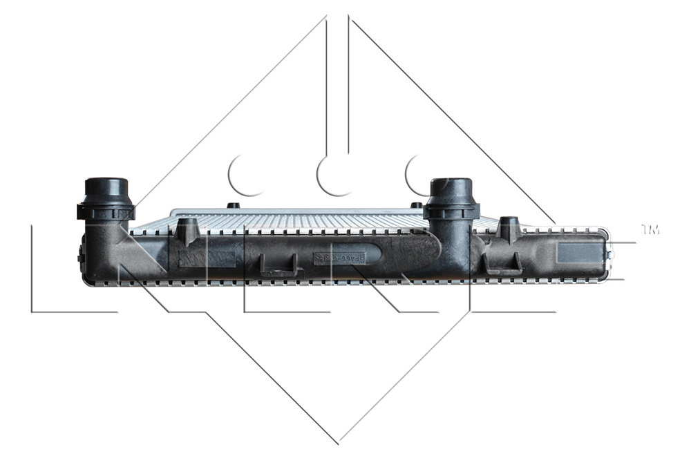 NRF Radiator, engine cooling EASY FIT