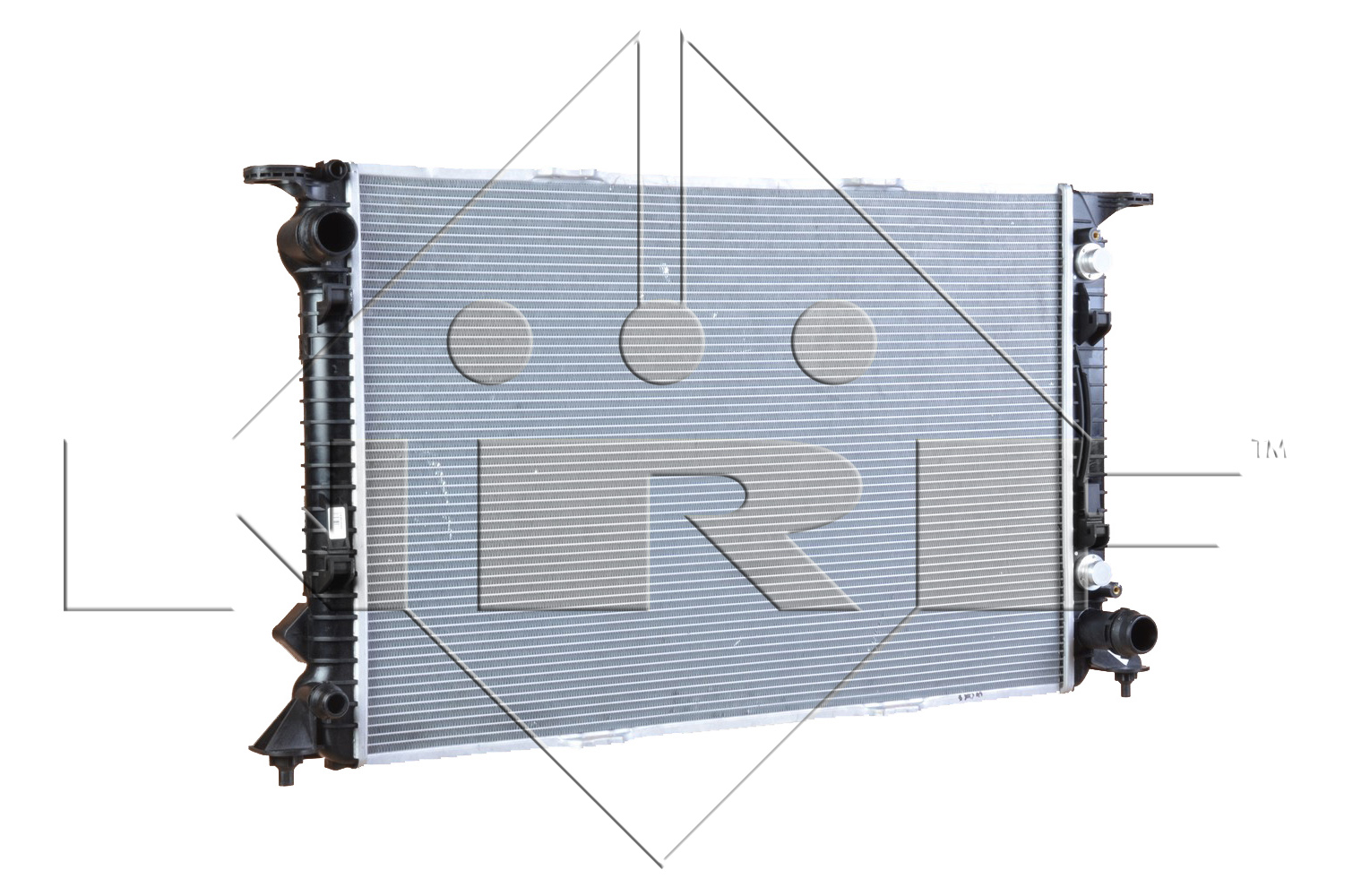 NRF Radiator, engine cooling EASY FIT