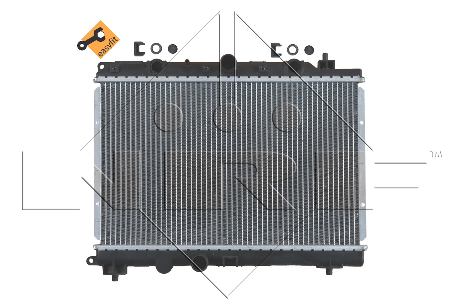 NRF Radiator, engine cooling EASY FIT