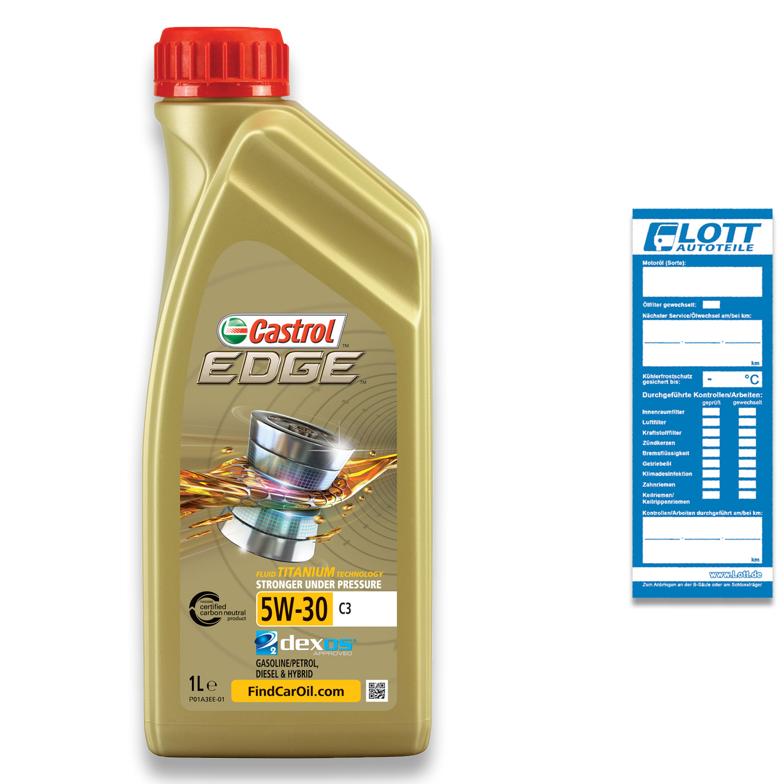 CASTROL Motoröl EDGE 5W-30 1L