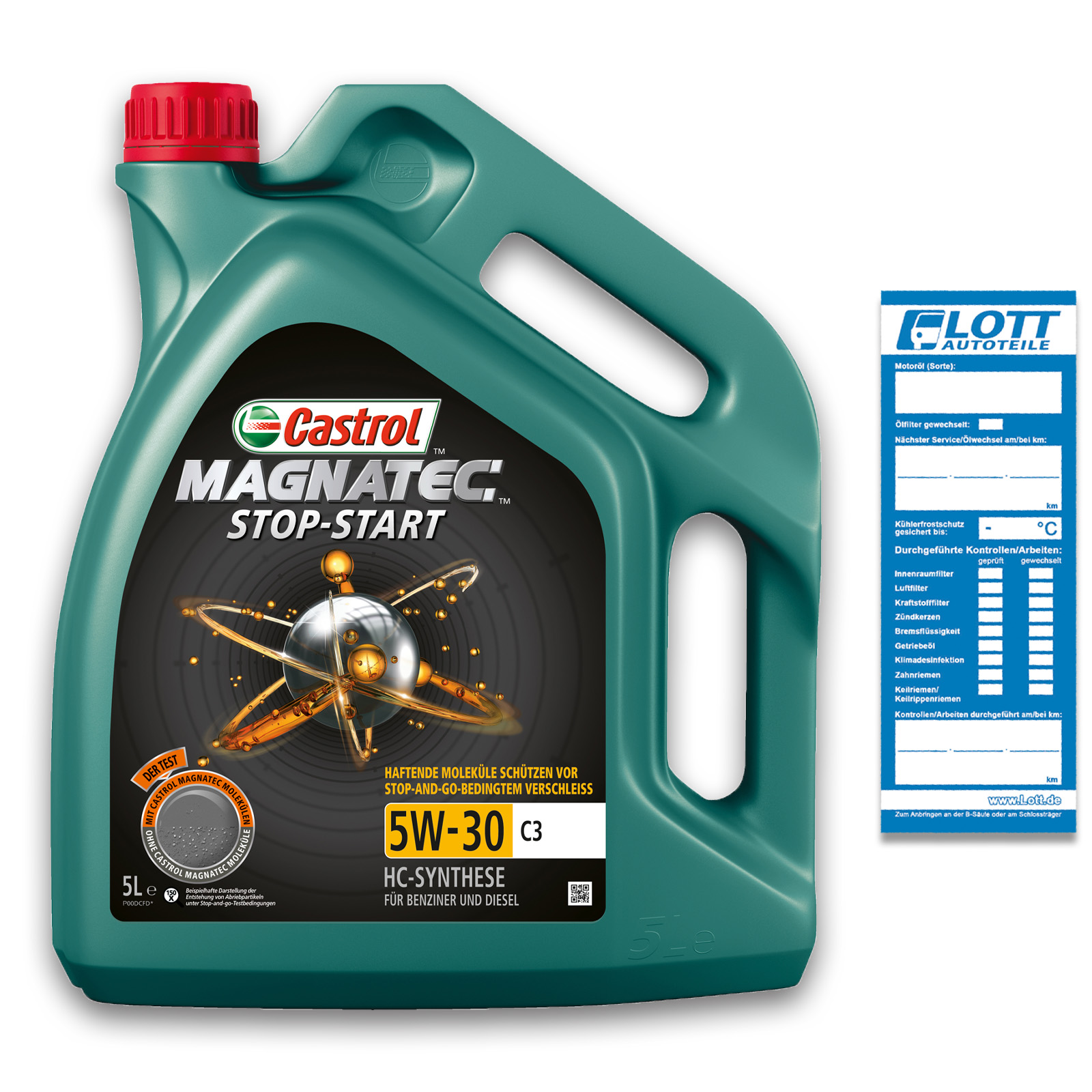 5L CASTROL Motoröl MAGNATEC STOP-START 5W-30 C3