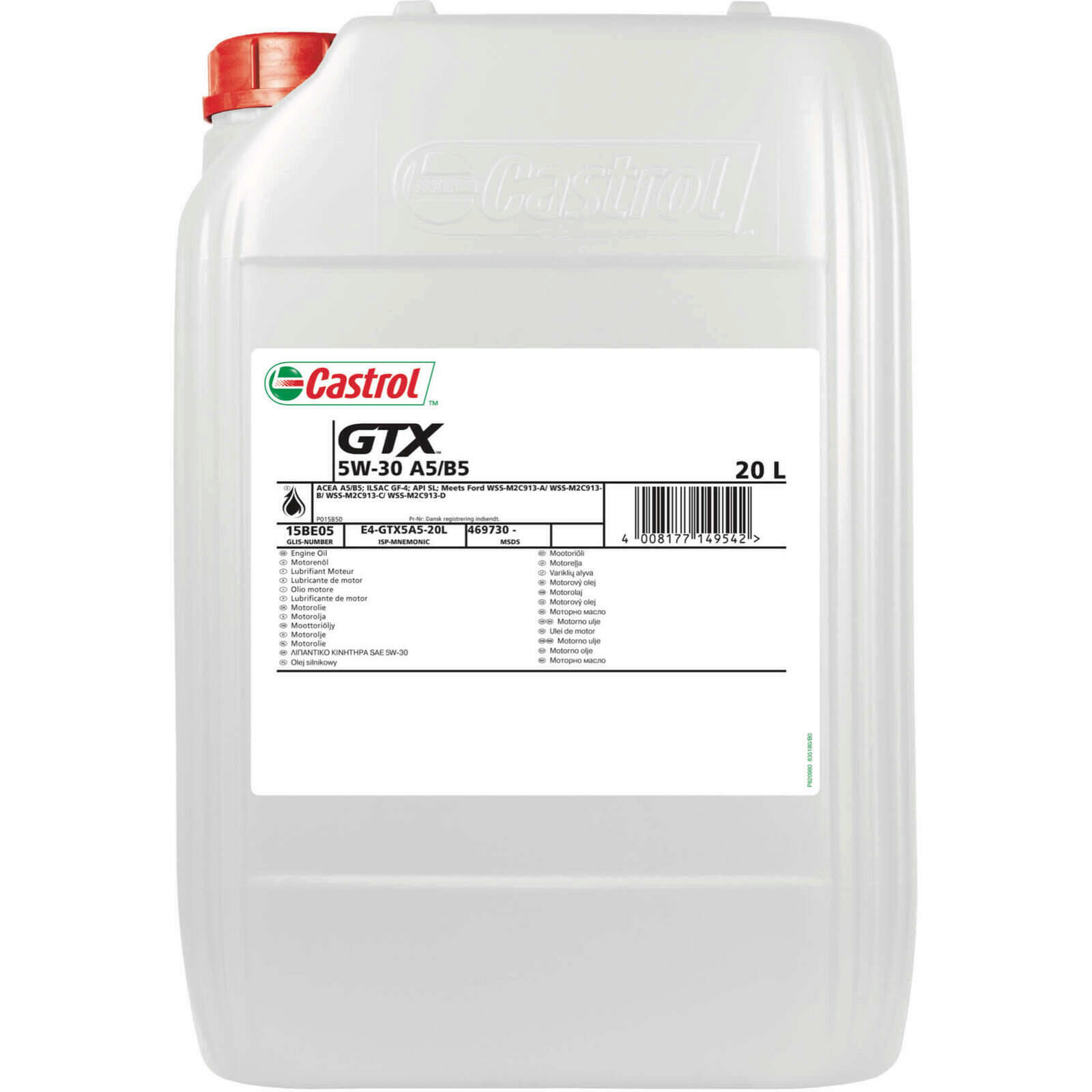 CASTROL Engine Oil GTX 5W-30 A5/B5