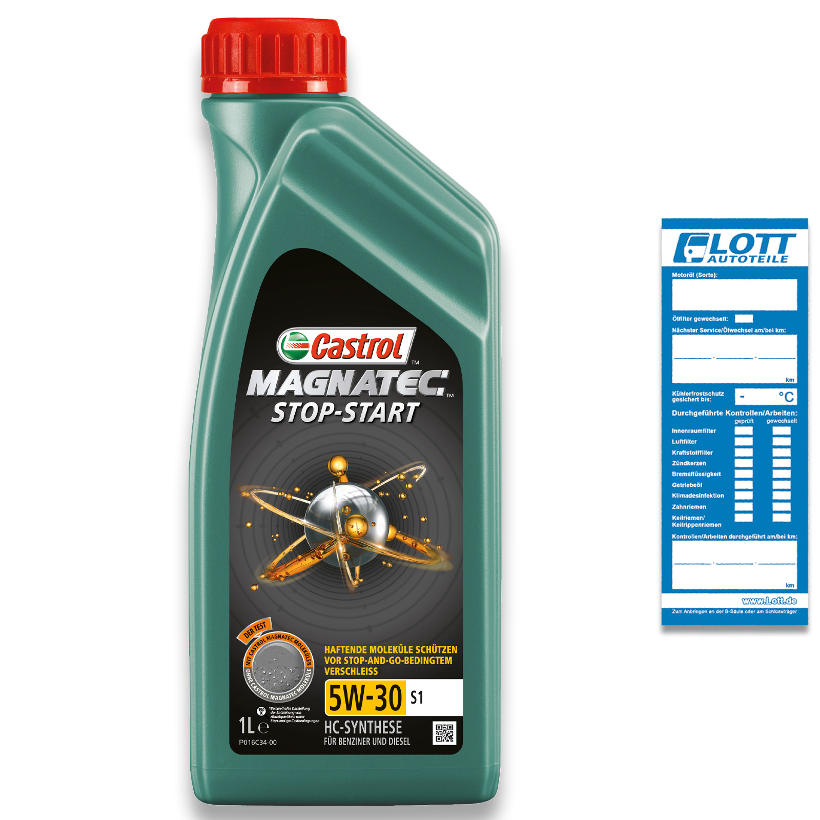 1L Castrol Motoröl Magnatec 5W-30 S1