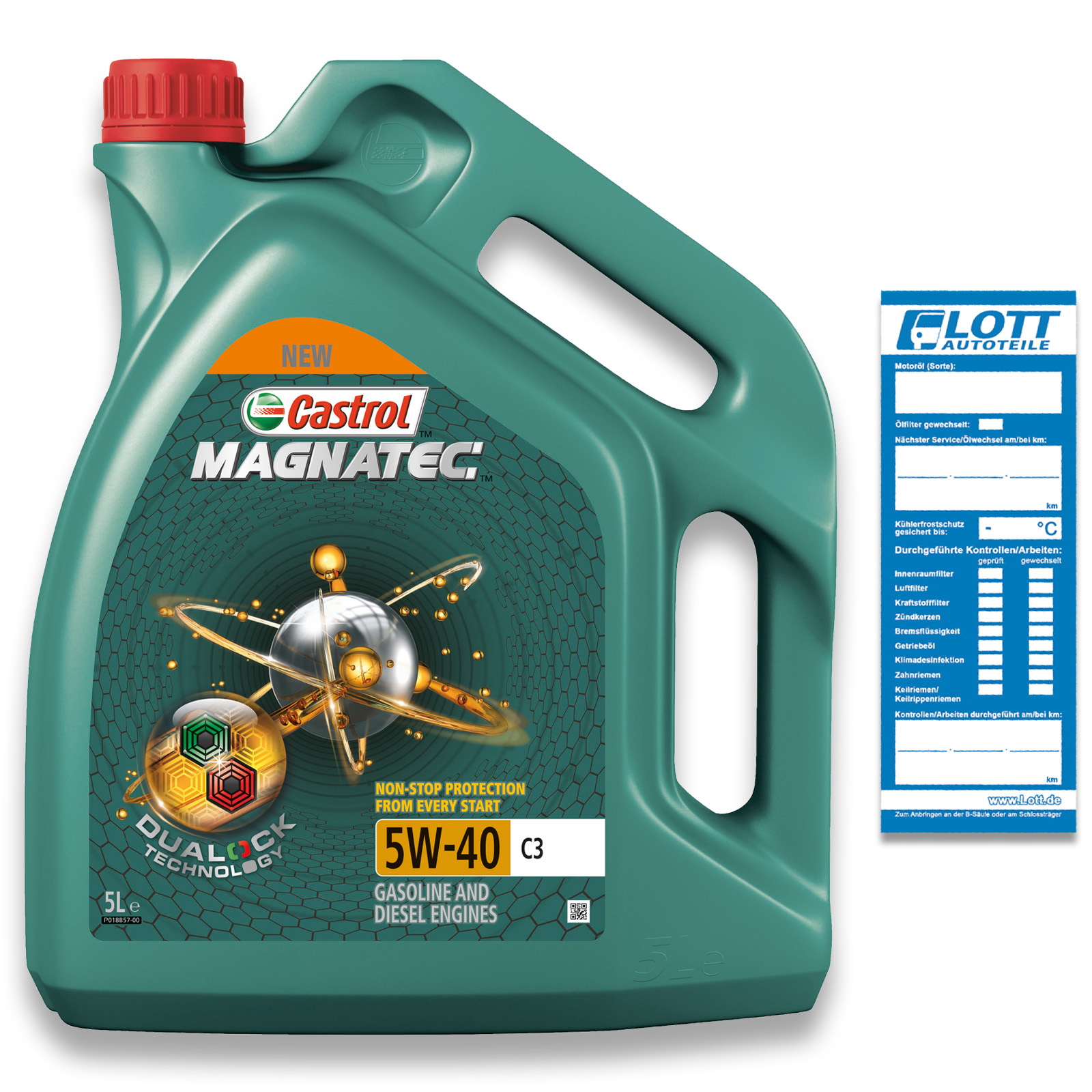CASTROL Engine Oil MAGNATEC 5W-40 C3