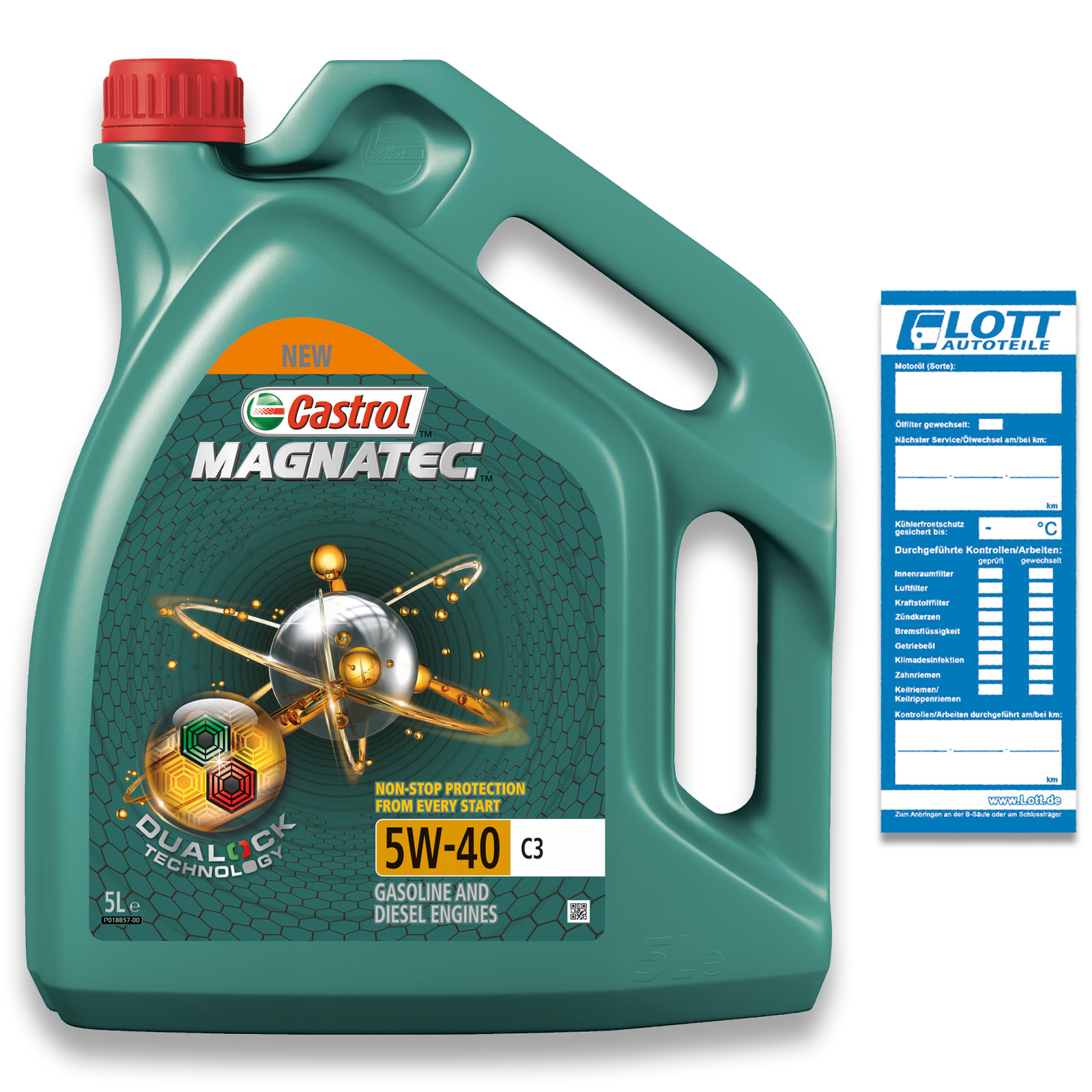 5L Castrol Magnatec 5W-40 C3 Motoröl