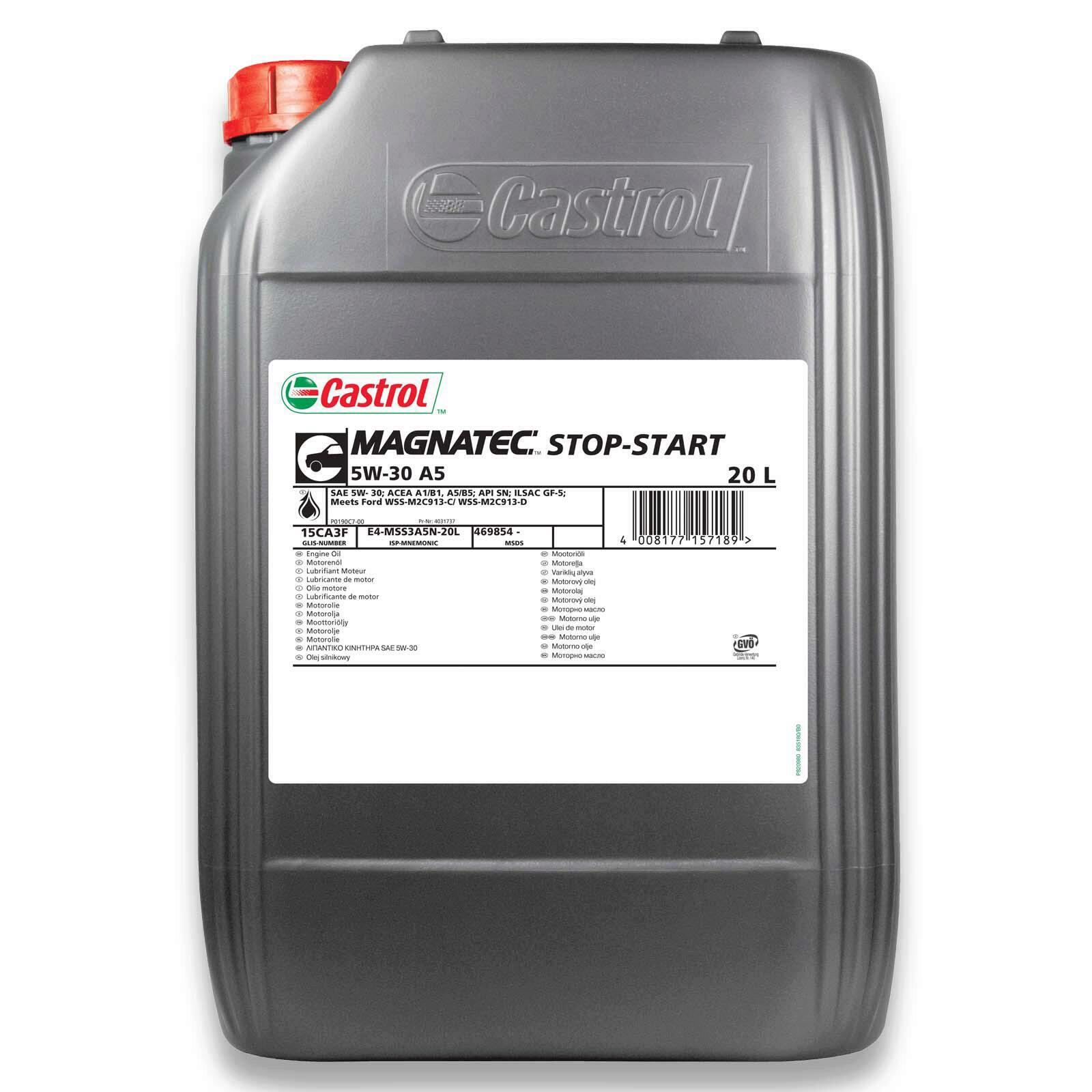 20L Castrol Magnatec 5W-30 A5 Motoröl