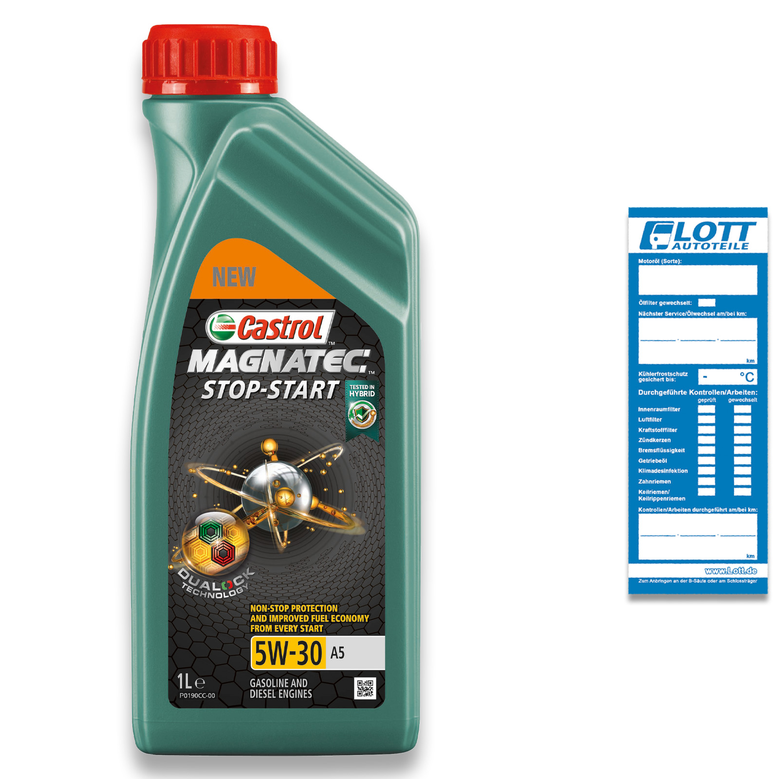 1L Castrol Motoröl Magnatec 5W-30 A5