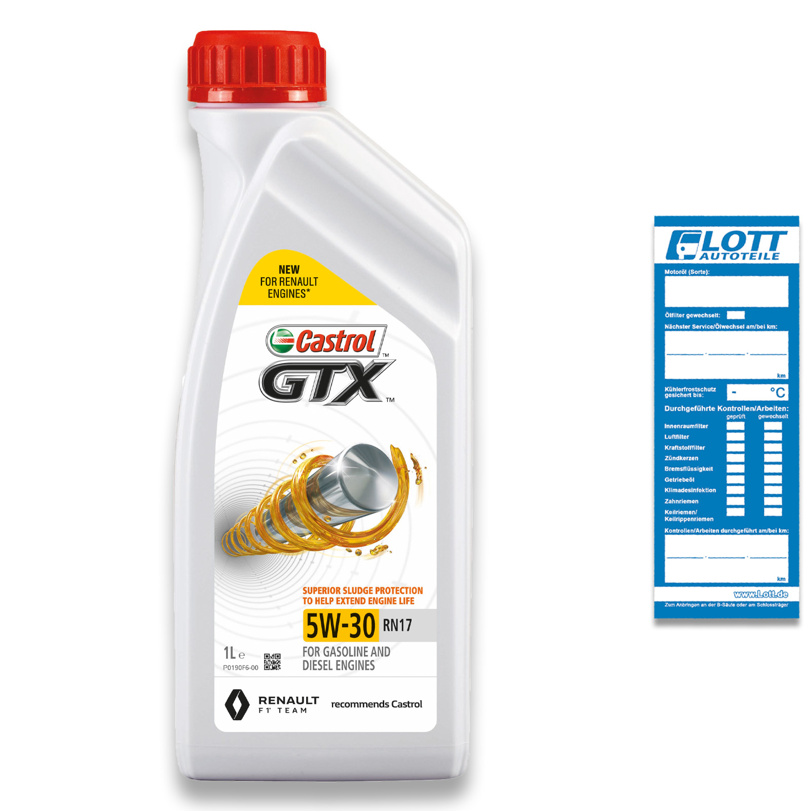 CASTROL Engine Oil GTX 5W-30 RN17