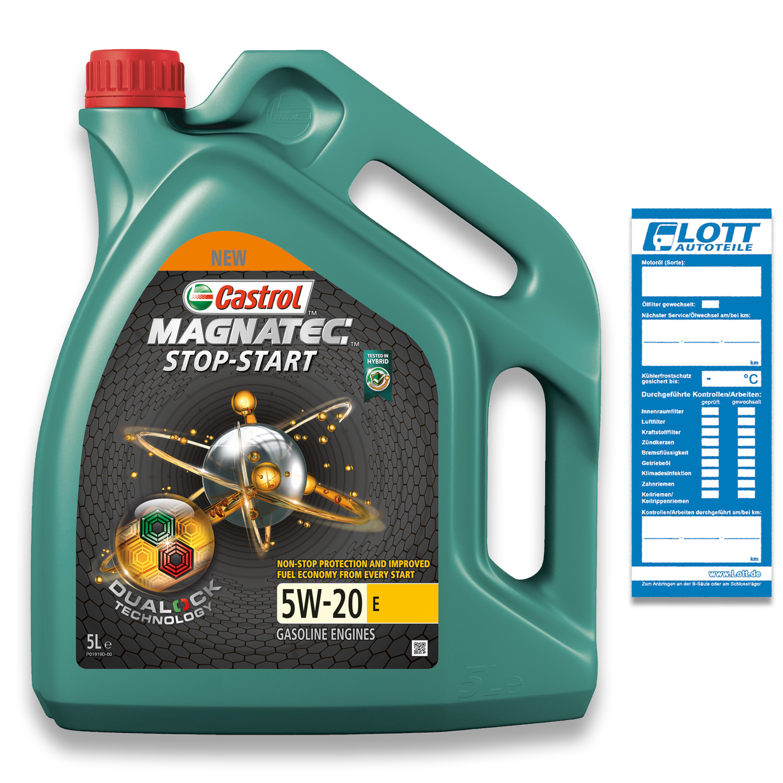 5L Castrol Magnatec 5W-20 E Motoröl