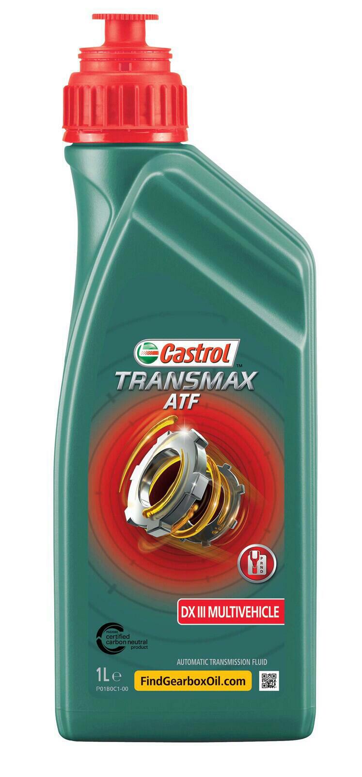 1L CASTROL Getriebeöl TRANSMAX ATF DX III Multivehicle