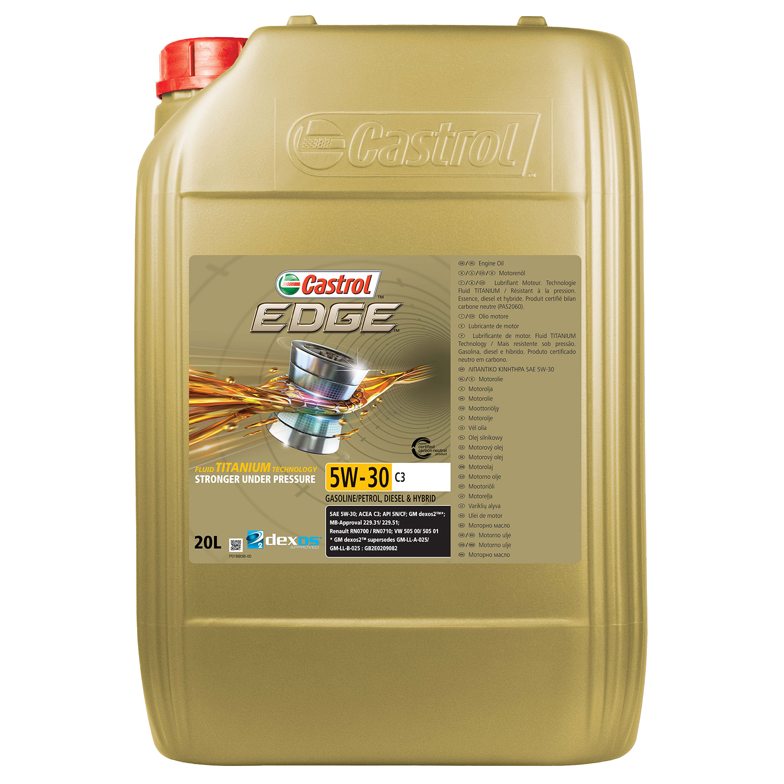 20l CASTROL Motoröl EDGE 5W-30 C3
