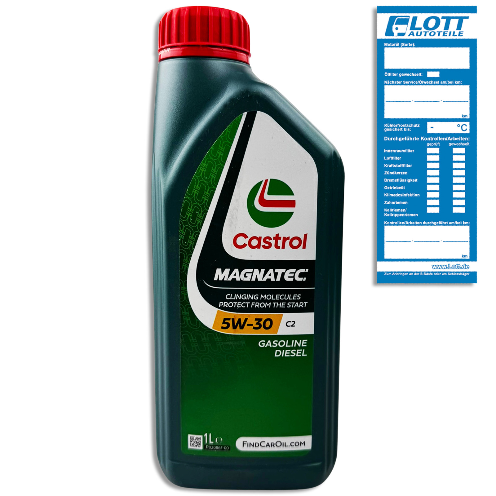 8L Castrol Motoröl Magnatec Stop-Start C2 5W-30 ACEA C2 PSA B71 2290 Motorenöl