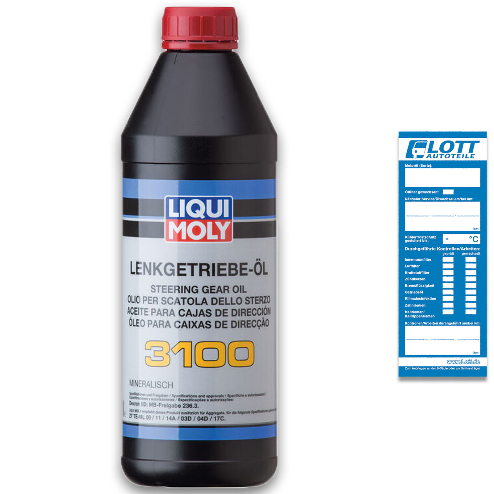 Liqui Moly Lenkgetriebe-Öl 3100 1L