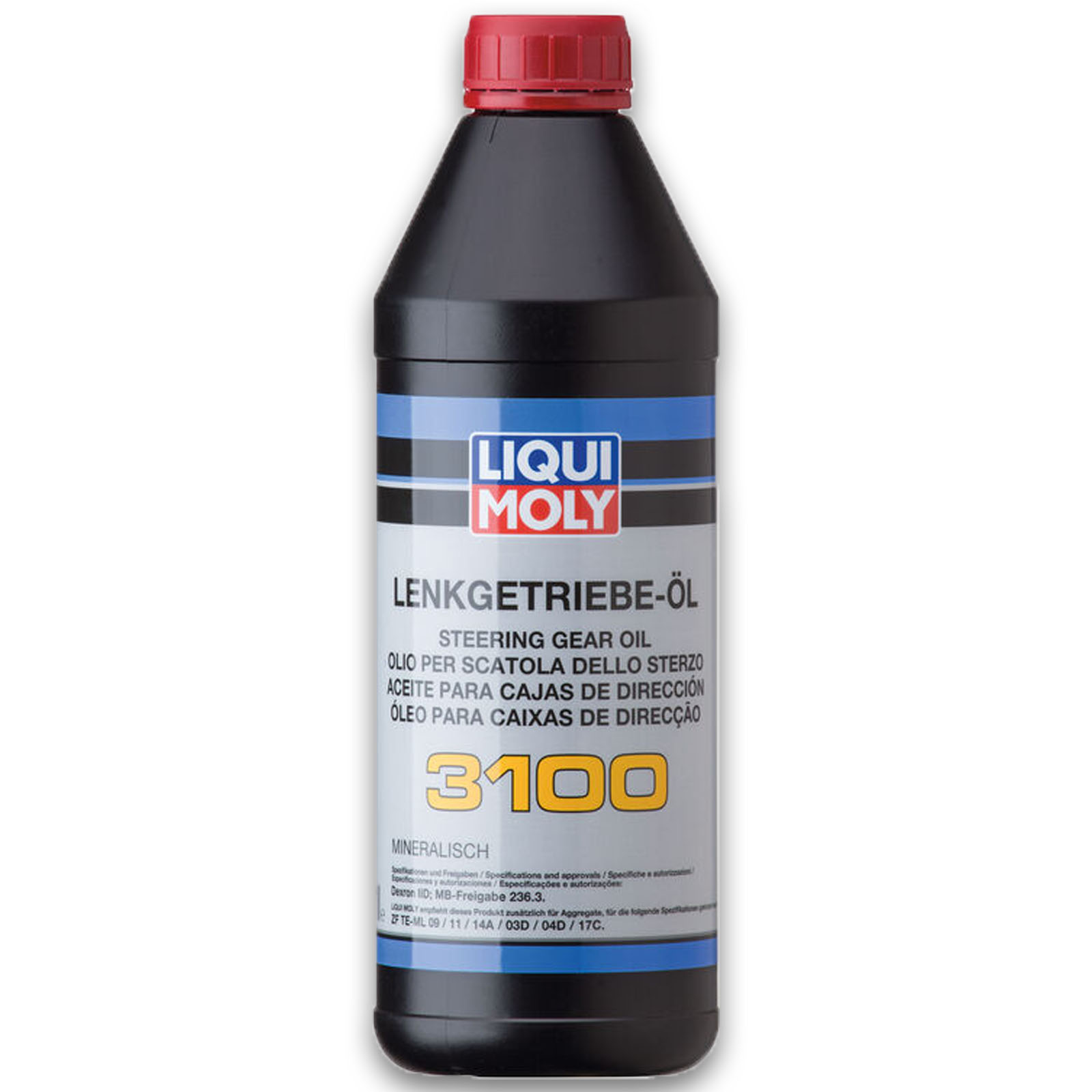 3x 1L Liqui Moly Lenkgetriebe-Ö Mineralisches Hydrauliköl Servolenk...