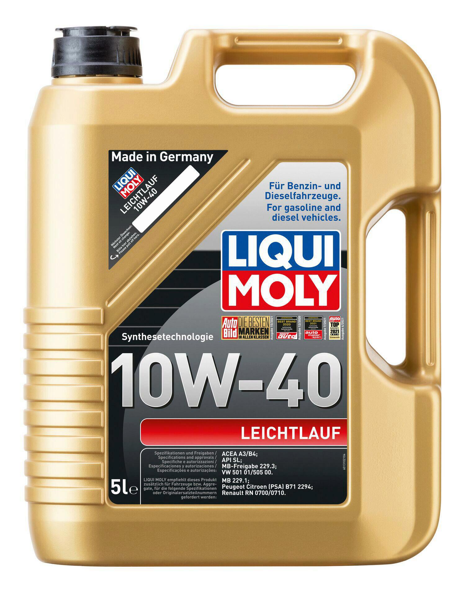 Liqui Moly Leichtlauföl 10W-40 HD 5L