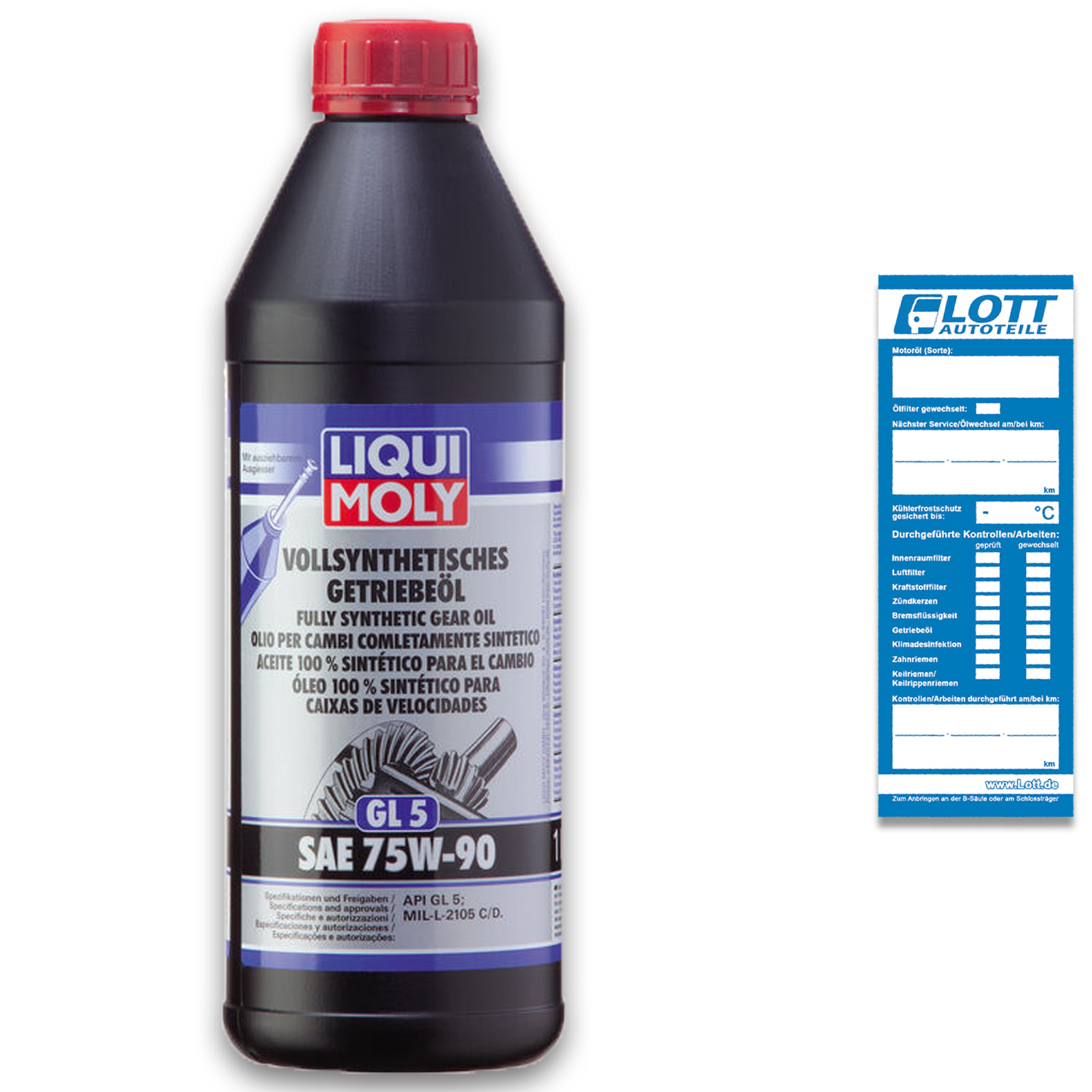 Liqui Moly Getriebeöl SAE 75W-90 1L