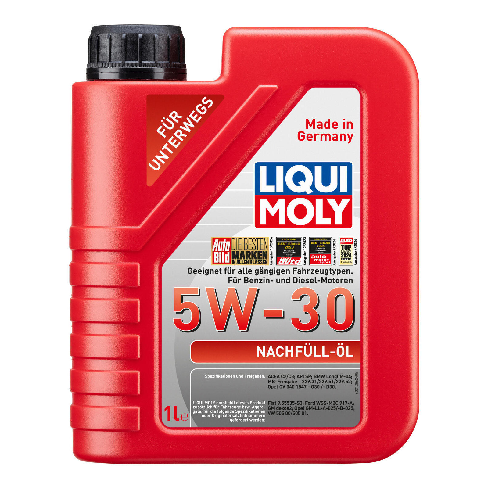 LIQUI MOLY Motoröl Nachfüll-Öl 5W-30