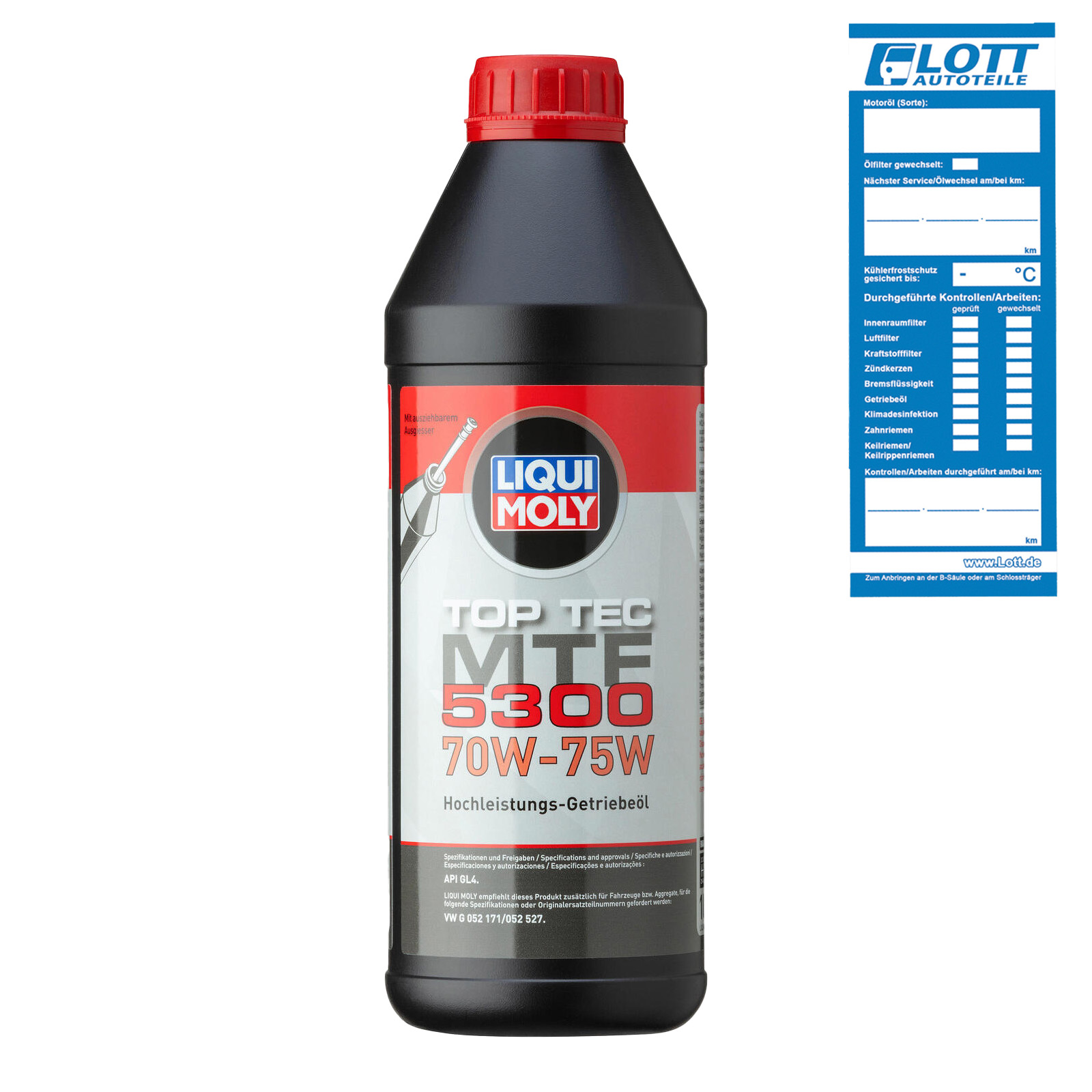 1L LIQUI MOLY Getriebeöl Universalgetriebeöl Top Tec MTF 5300 70W-75 API GL4