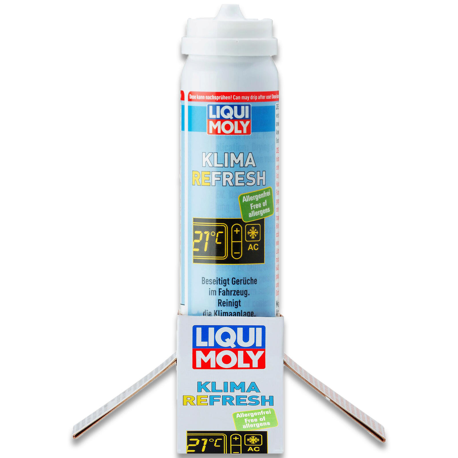 LIQUI MOLY Air Conditioning Cleaner/-Disinfecter Klima Refresh (allergenfrei)