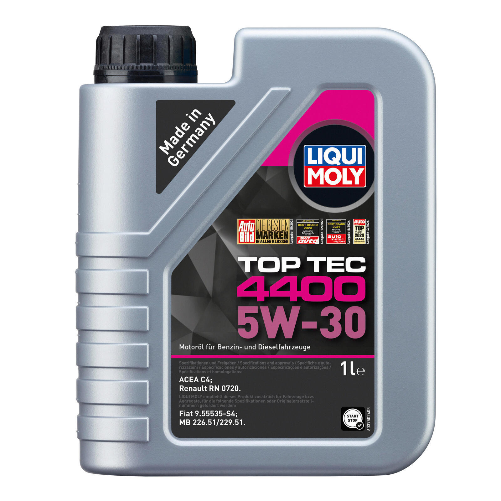 Liqui Moly Leichtlaufmotorenöl Top Tec 4400 5W-30 1L