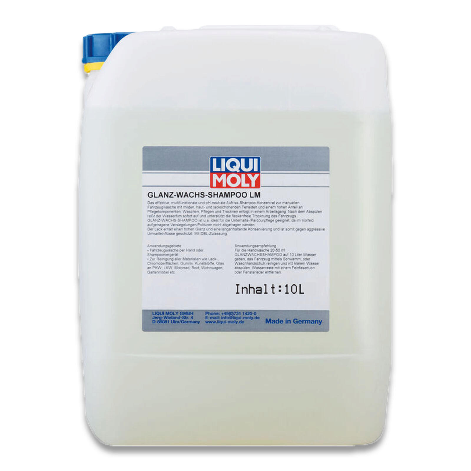 Liqui Moly Glanz-Wachs-Shampoo 10l