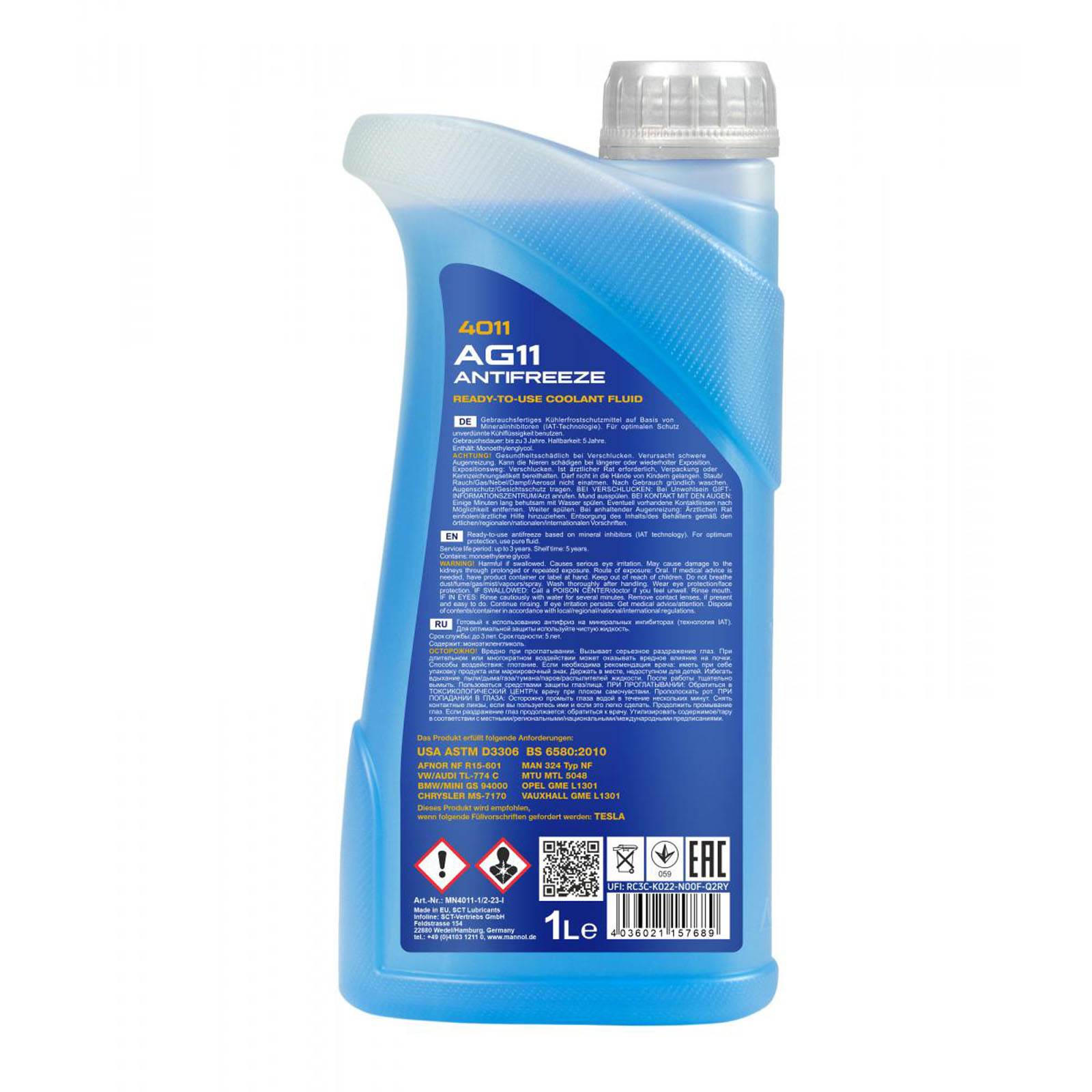 Mannol Frostschutz AG11 1L