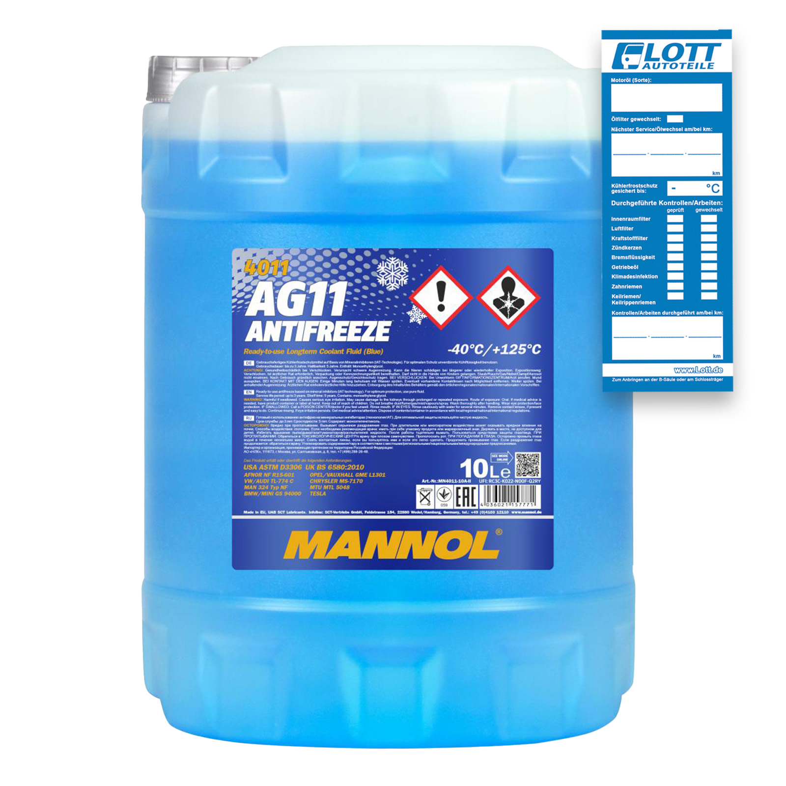 Mannol Frostschutz AG11 10L