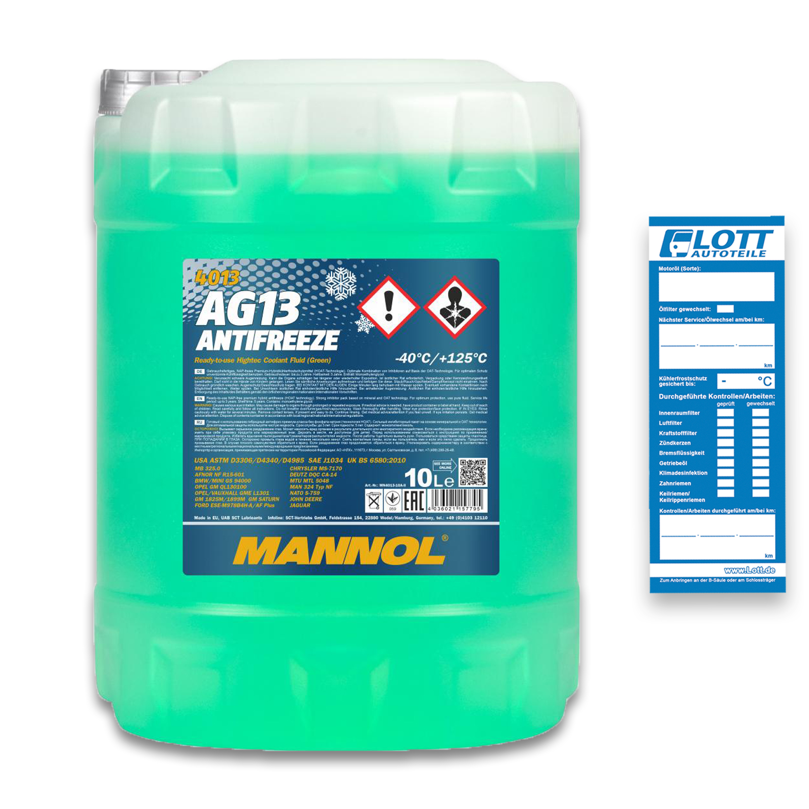 Mannol Frostschutz AG13 10L