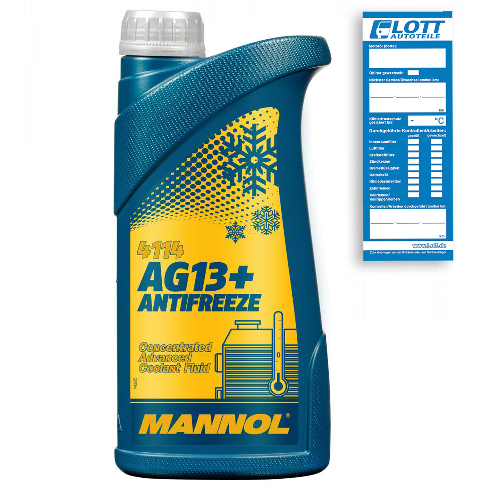 1L Mannol Antifreeze AG 13+ Advanced Frostschutz