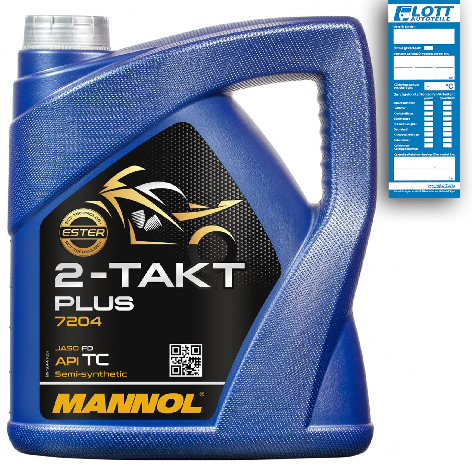 4L Mannol 2-Takt Motoröl Motorradöl