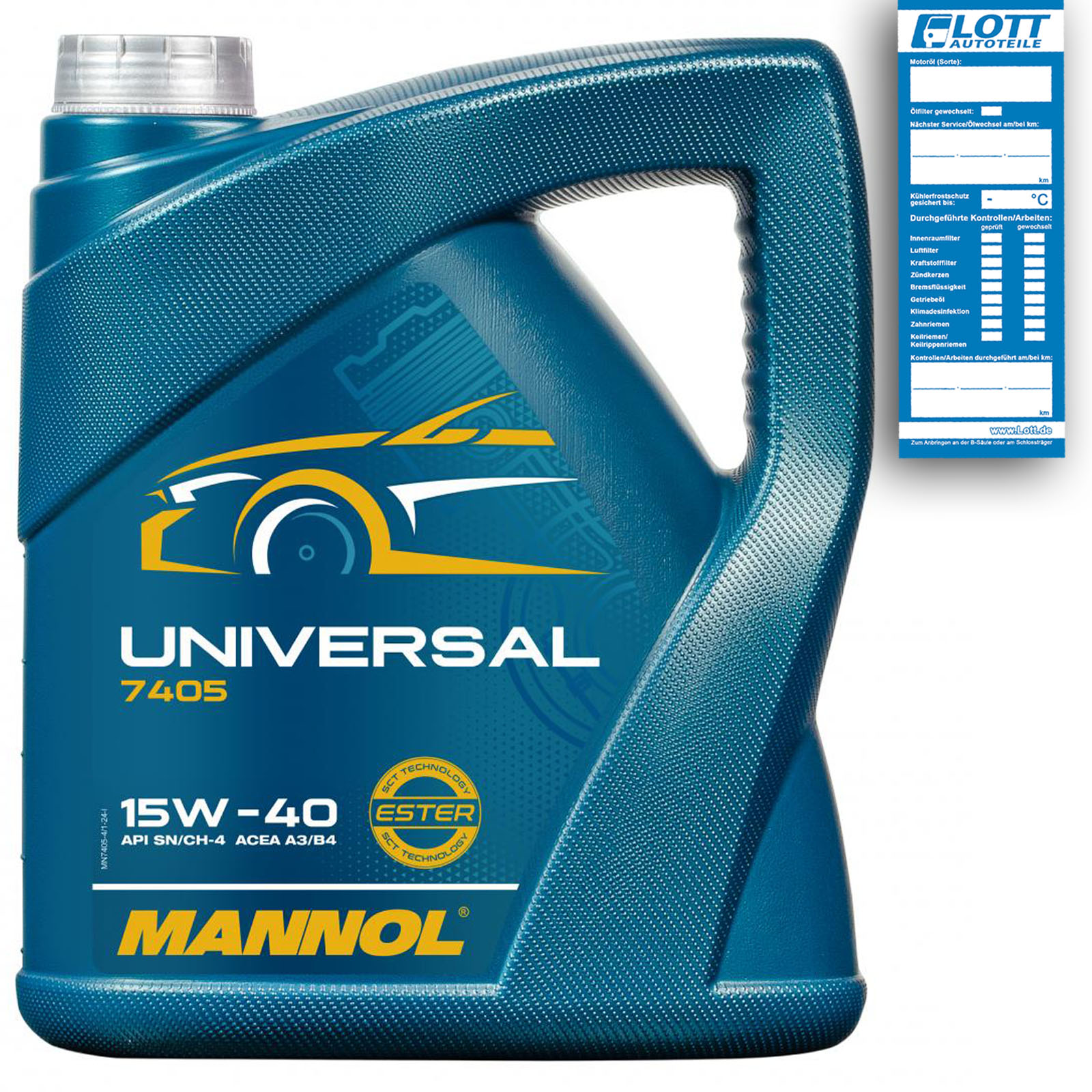 Mannol Universal 15W-40 4L