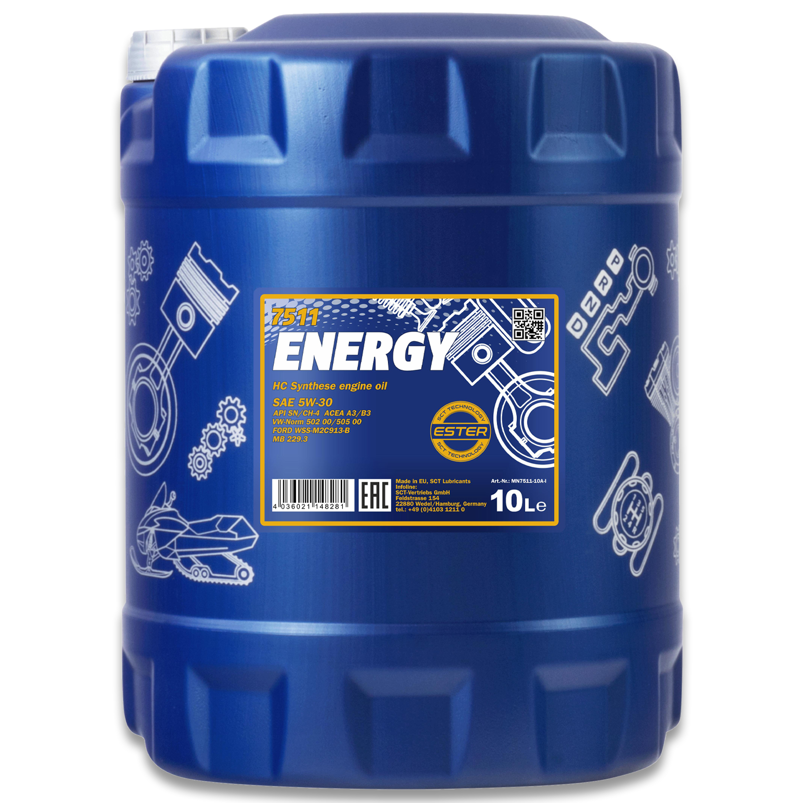 Mannol Energy 5W-30 Motoröl 10L