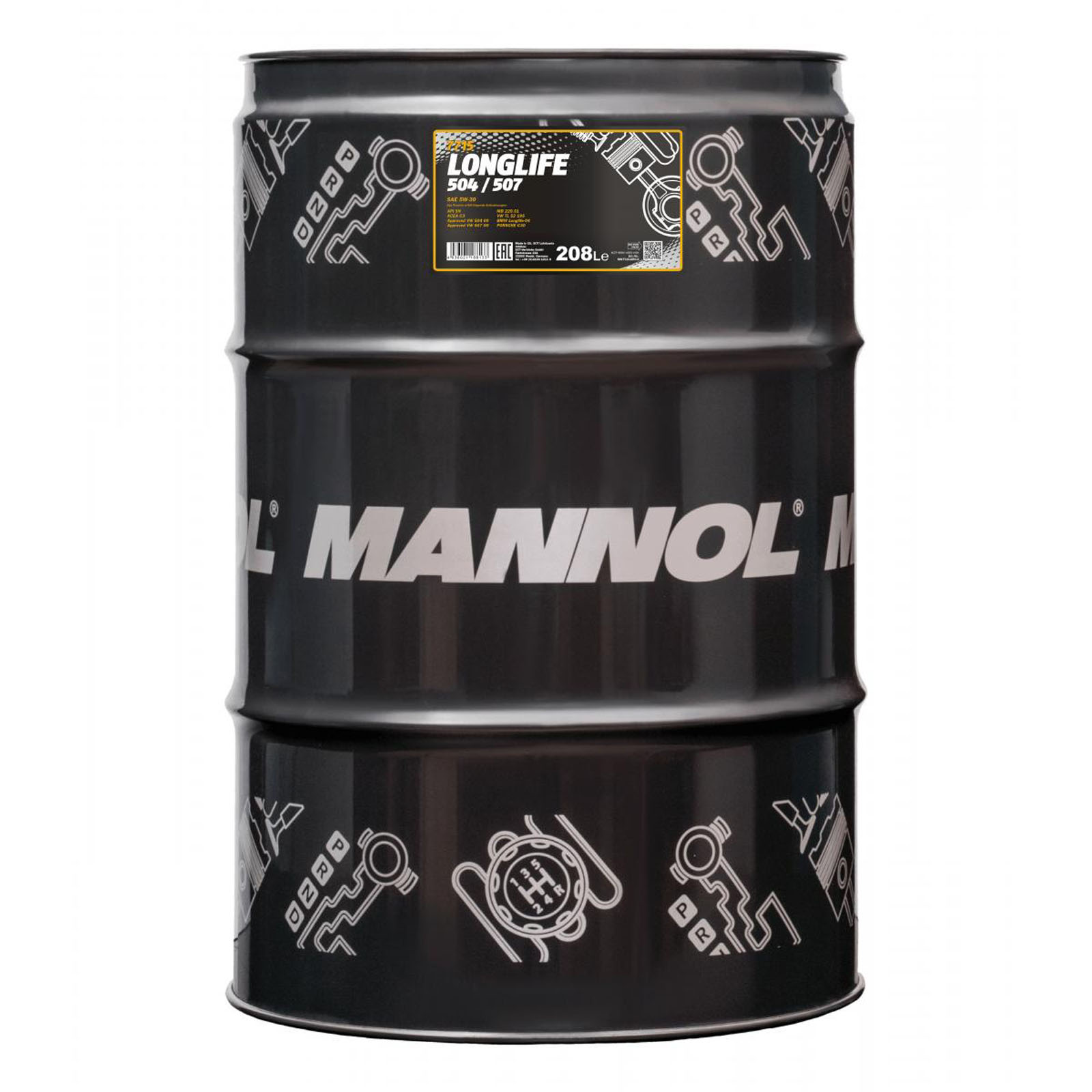 208L Mannol 7715 Longlife 504/507 Motoröl