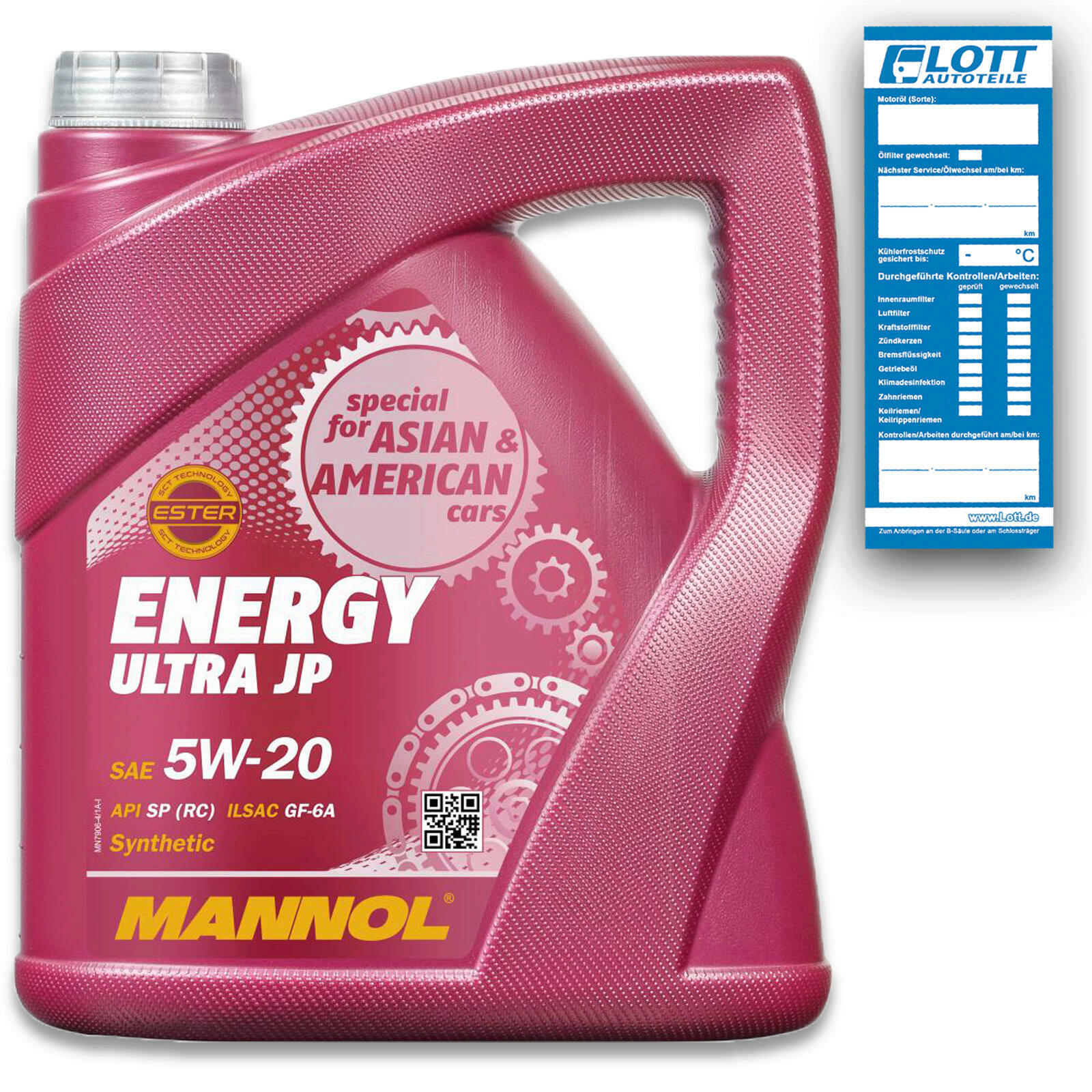Mannol Energy Ultra JP 4 Liter