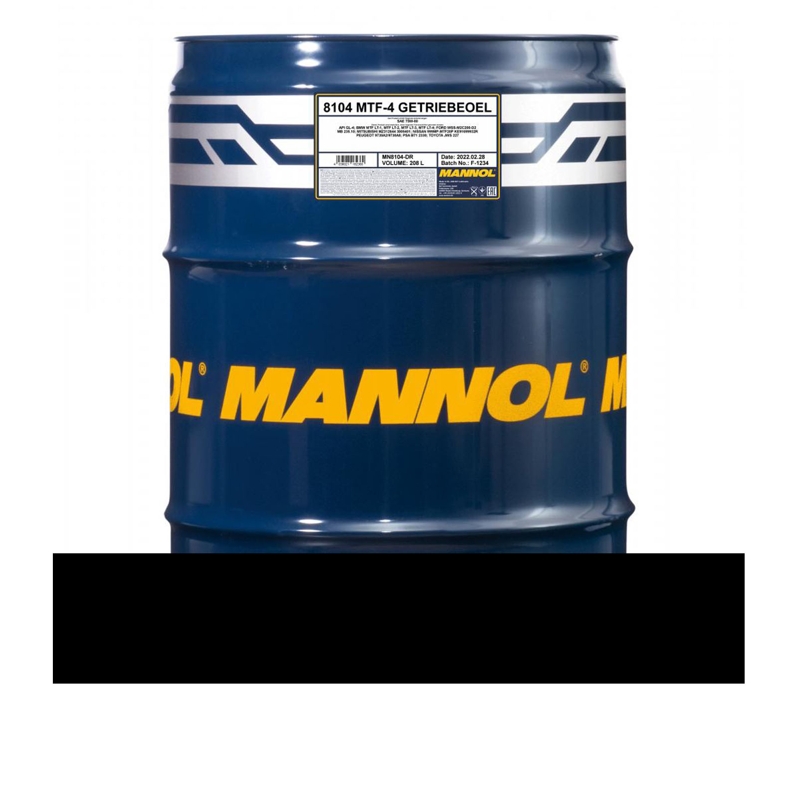 208L Mannol MTF-4 Getriebeöl 75W-80