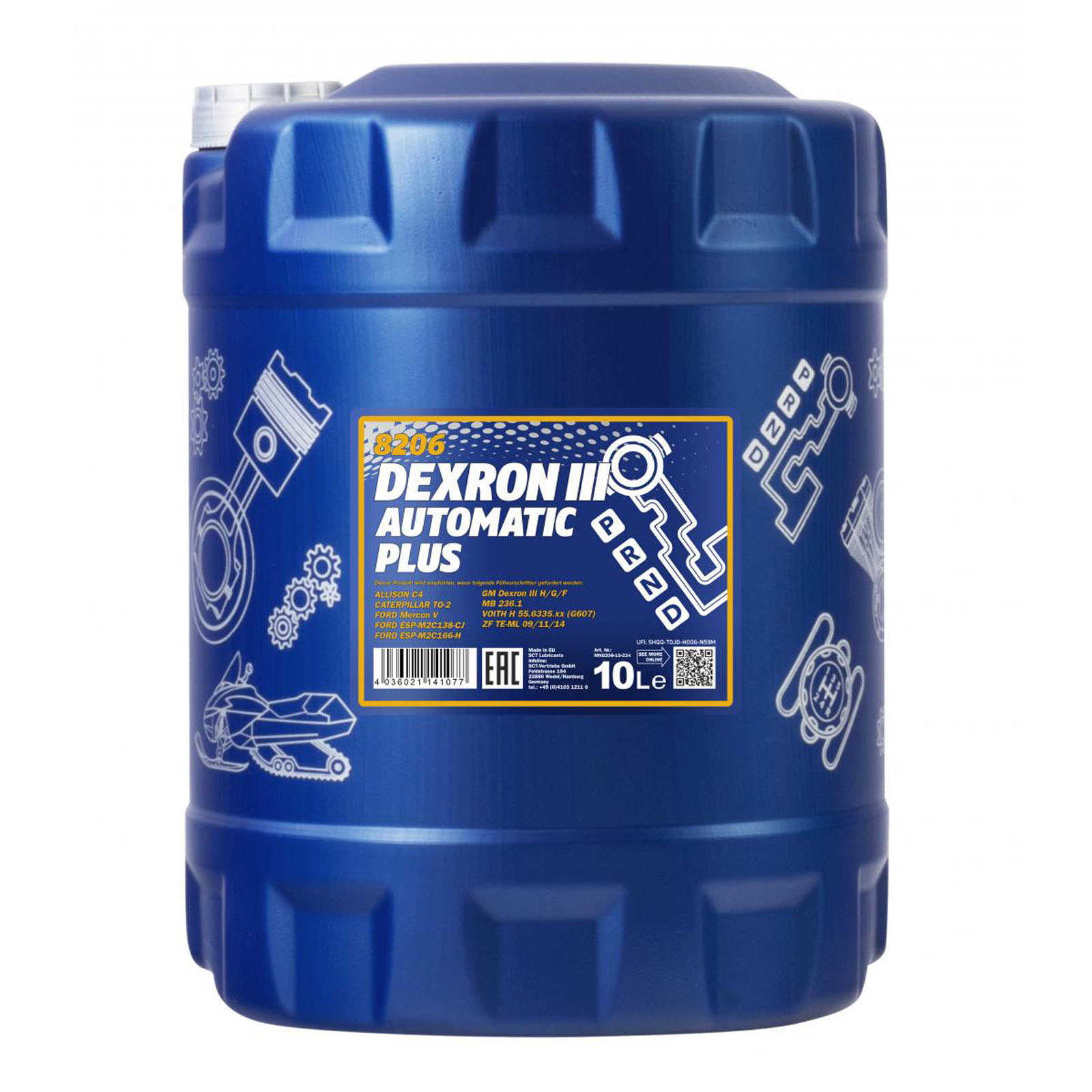 10L Mannol Dexron 3 Automatikgetriebeöl