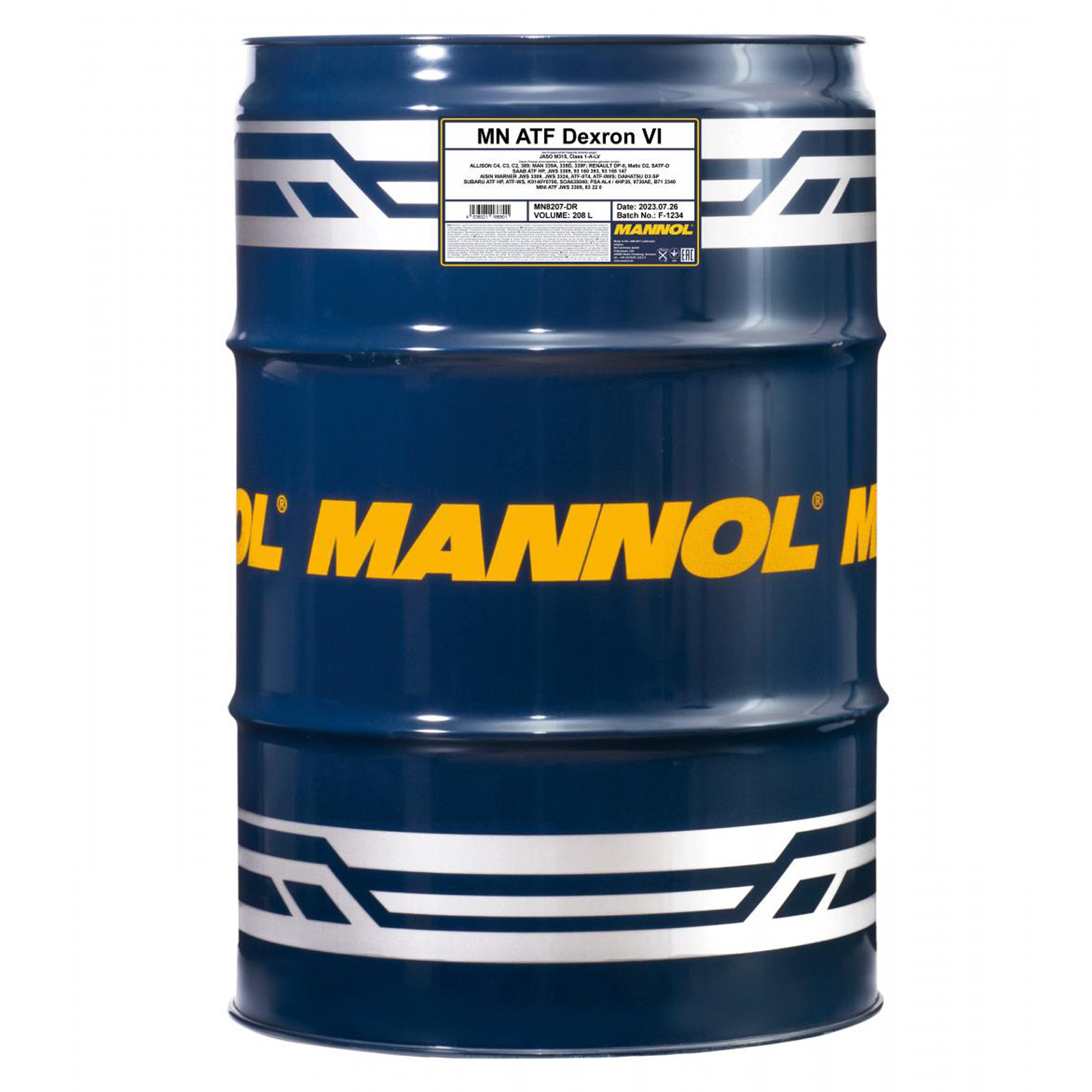 208L MANNOL Dexron VI Automatikgetriebeöl