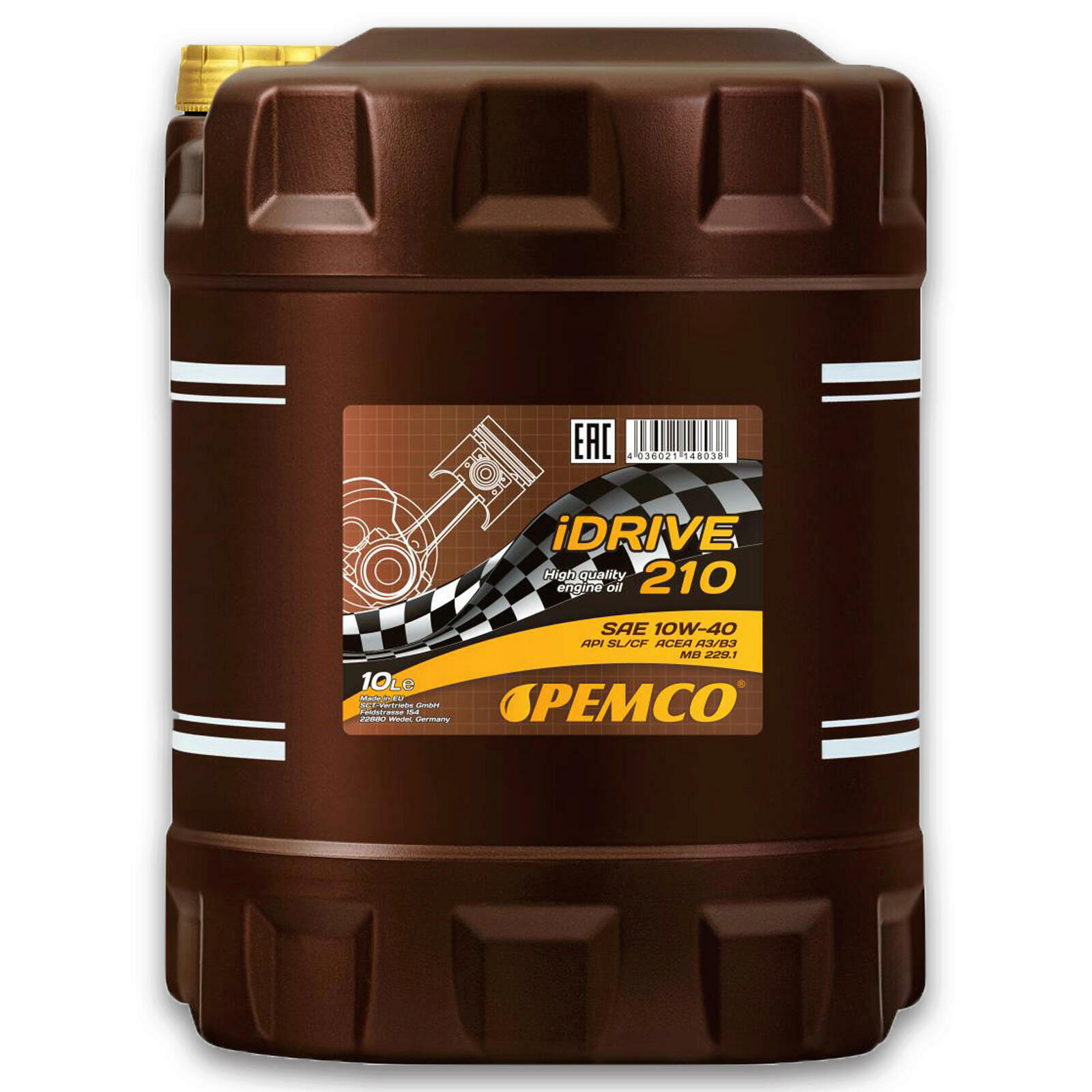 Pemco Motoröl iDRIVE 210 10W-40 10L