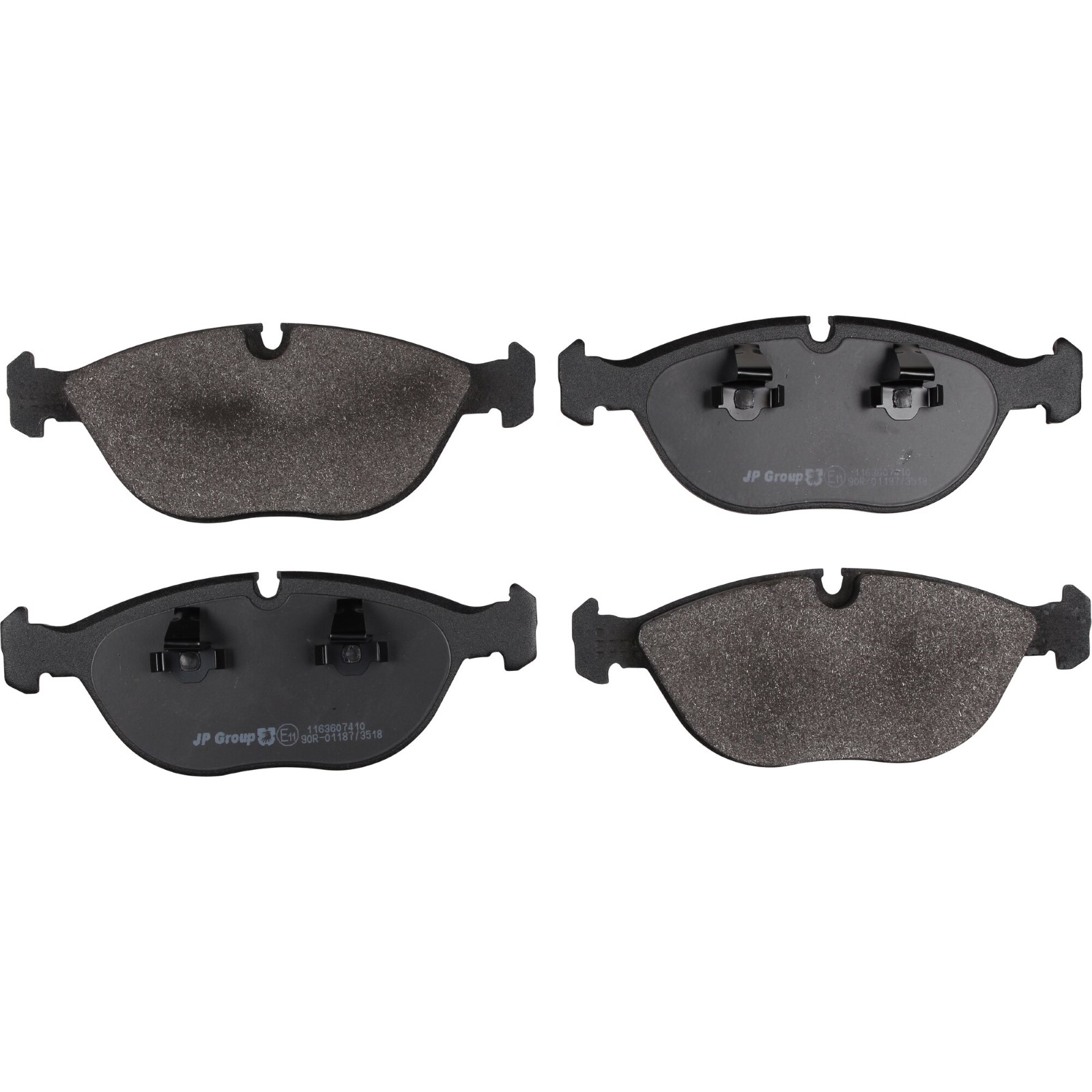 JP GROUP Brake Pad Set, disc brake JP GROUP