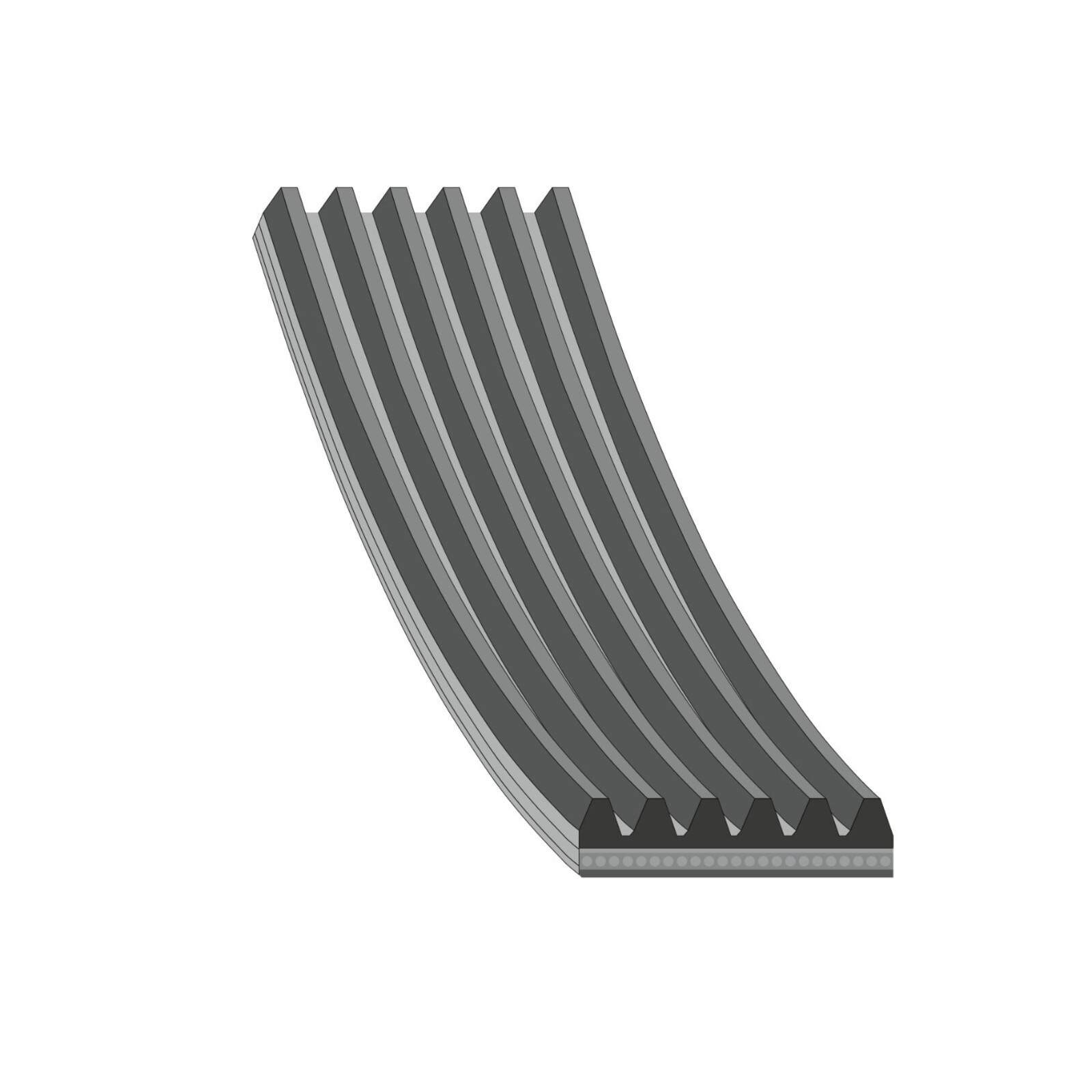 BLUE PRINT Keilrippenriemen AD06R1153