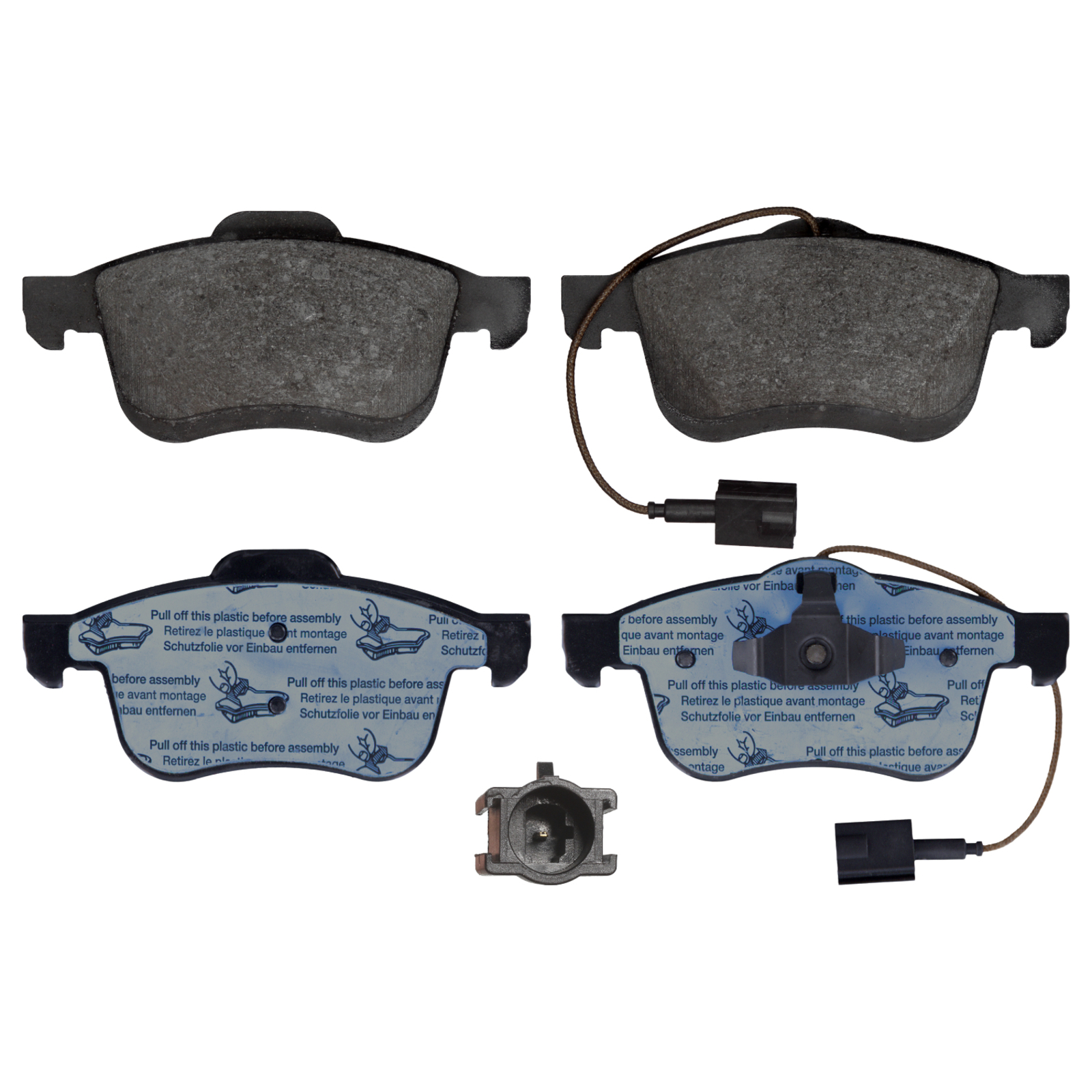 BLUE PRINT Brake Pad Set, disc brake