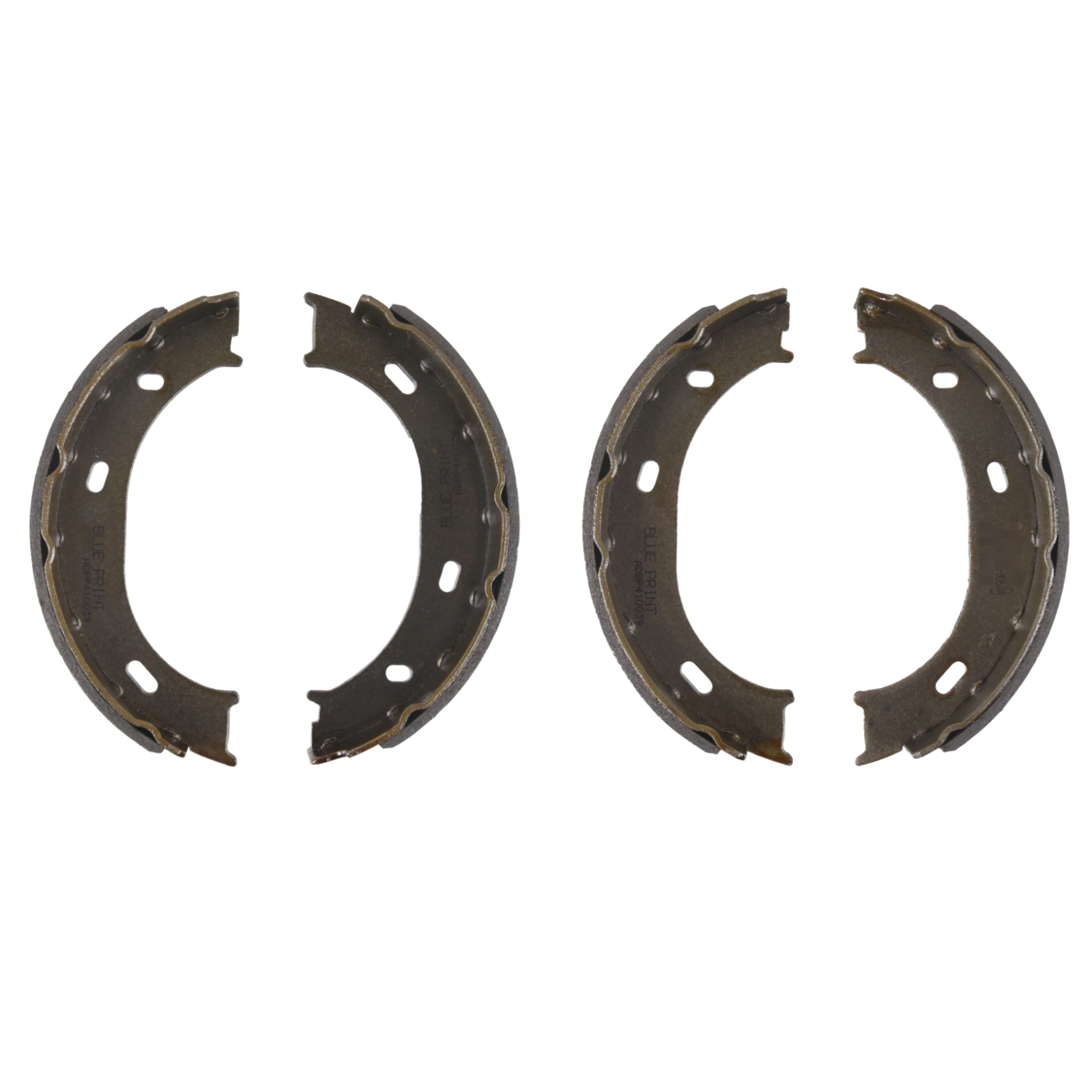 BLUE PRINT Brake Shoe Set, parking brake