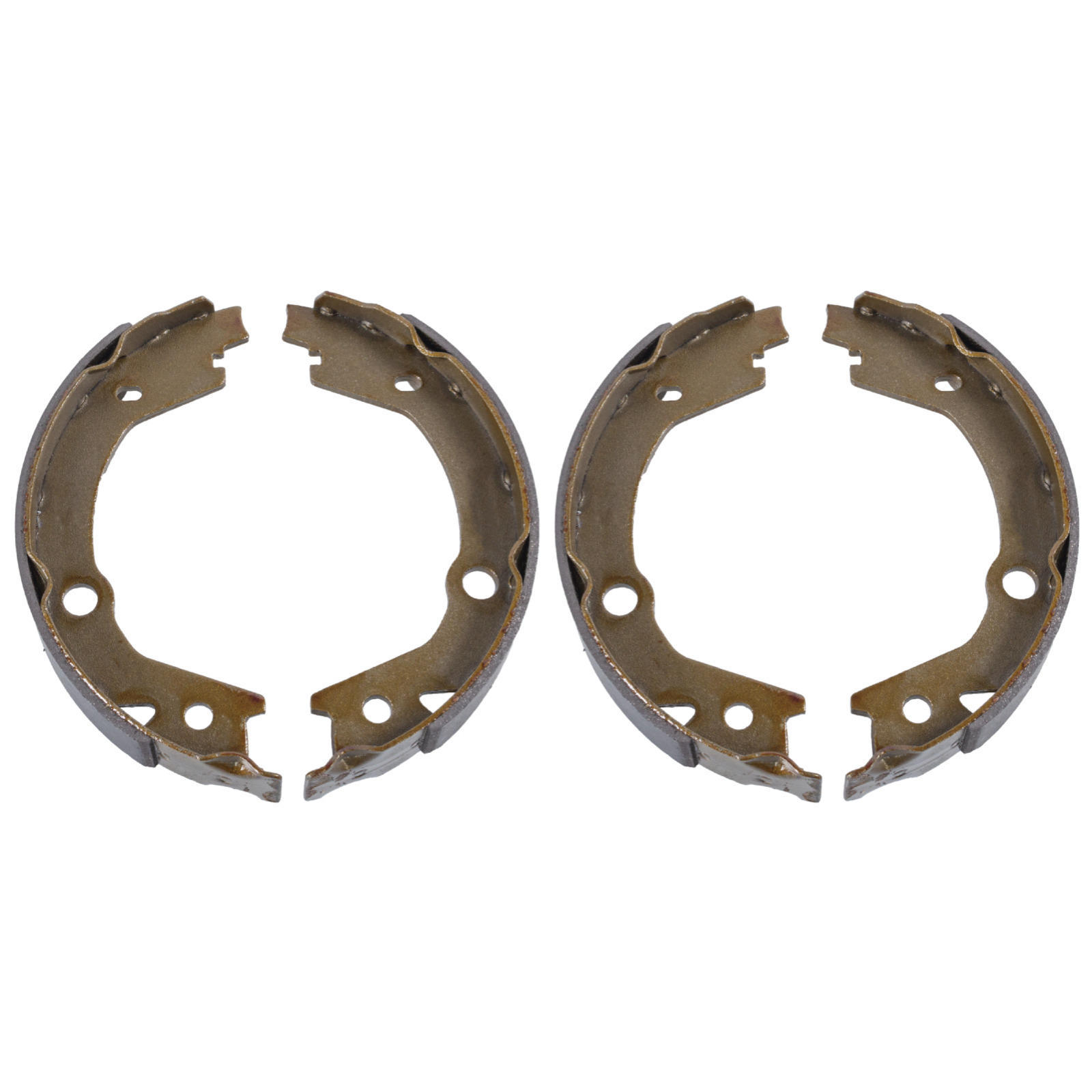 BLUE PRINT Brake Shoe Set, parking brake