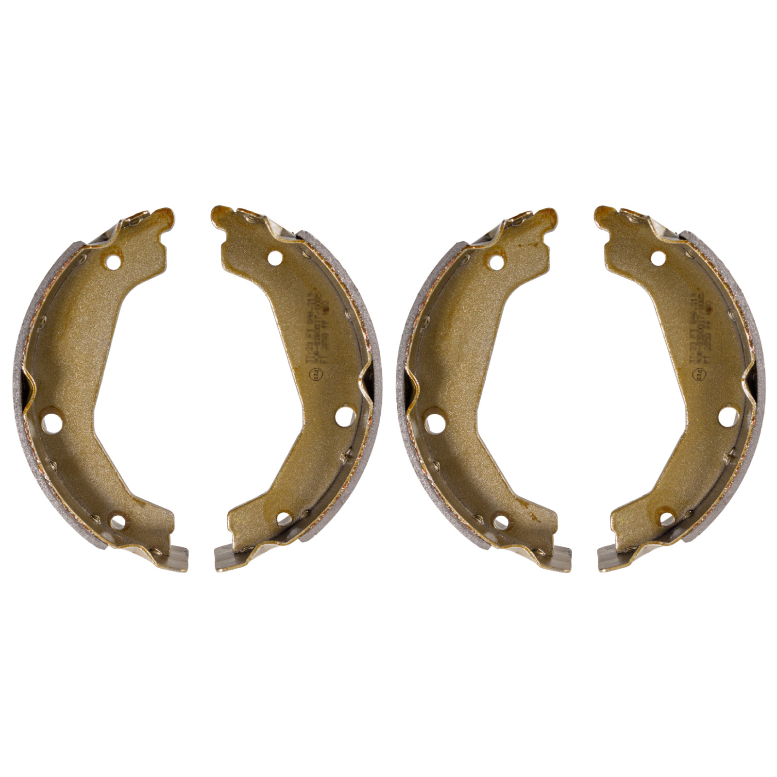 BLUE PRINT Brake Shoe Set, parking brake