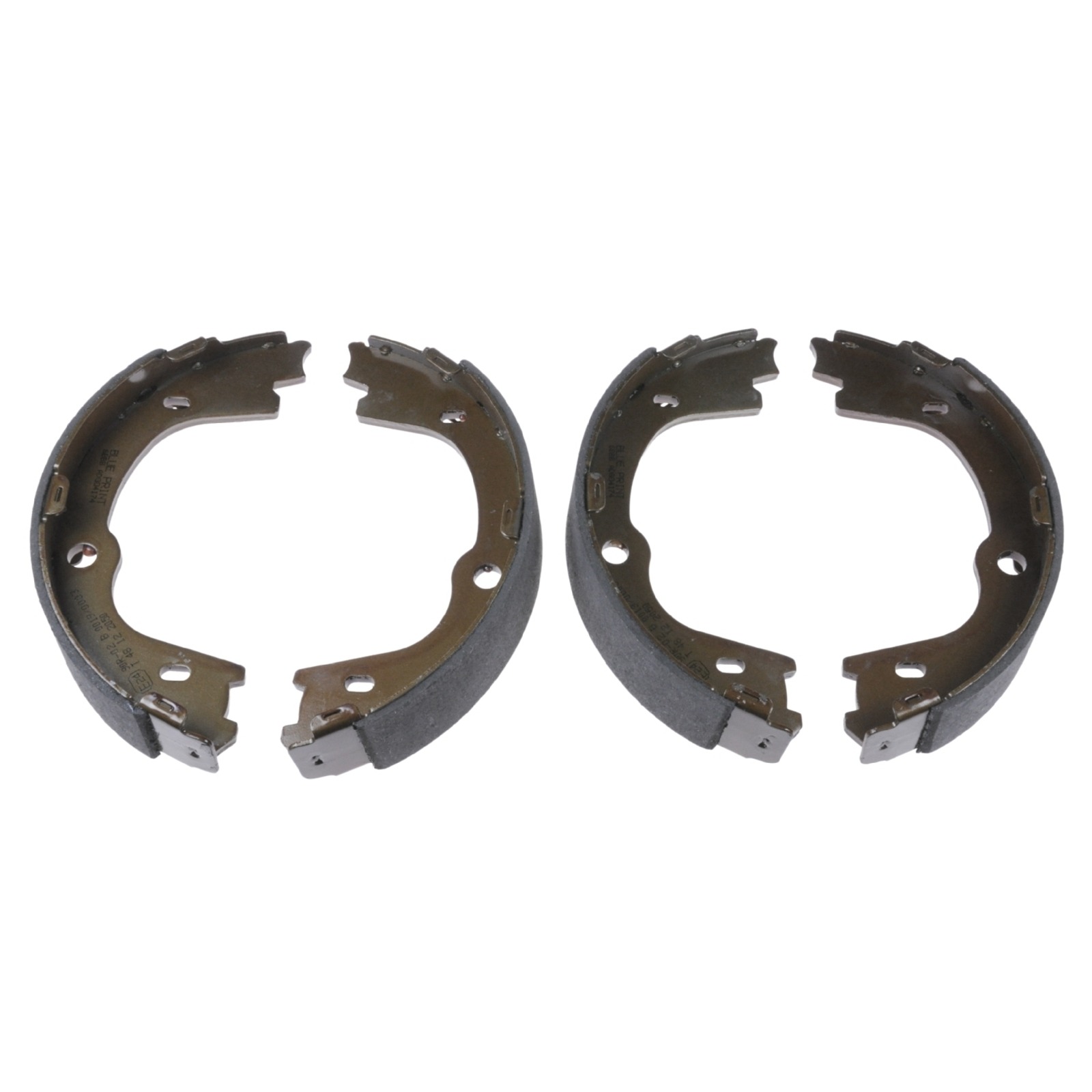 BLUE PRINT Brake Shoe Set, parking brake