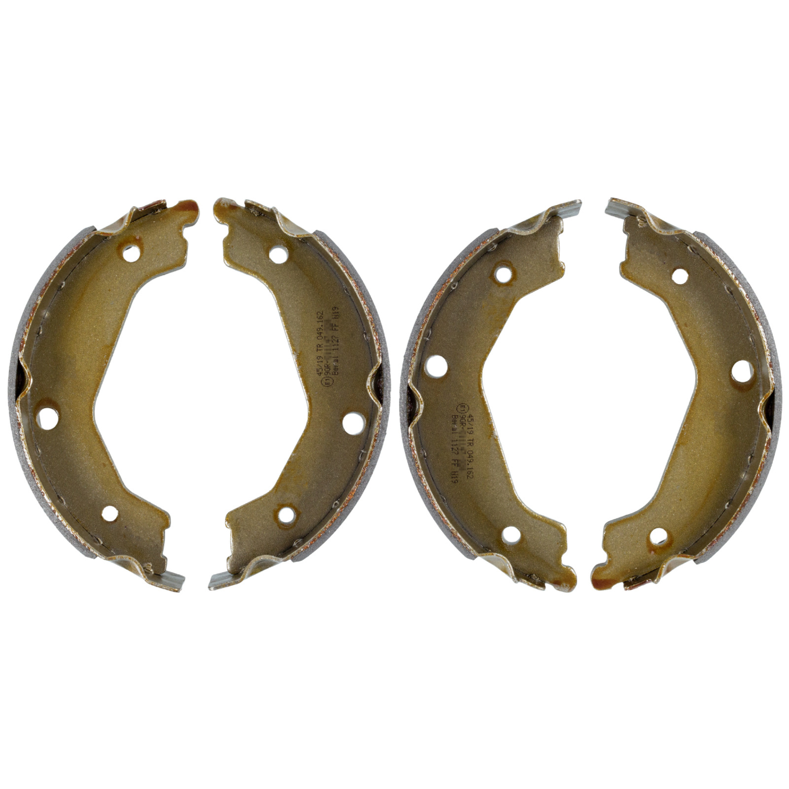 BLUE PRINT Brake Shoe Set, parking brake