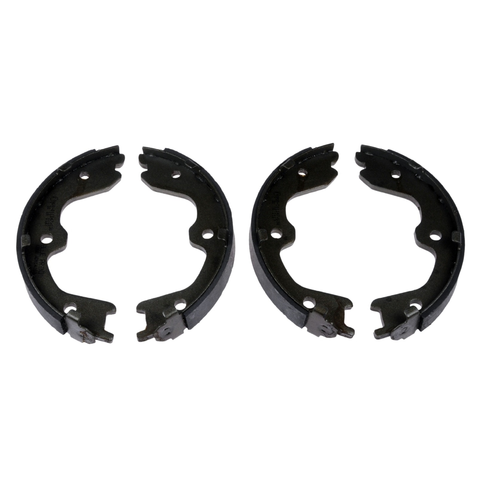 BLUE PRINT Brake Shoe Set, parking brake