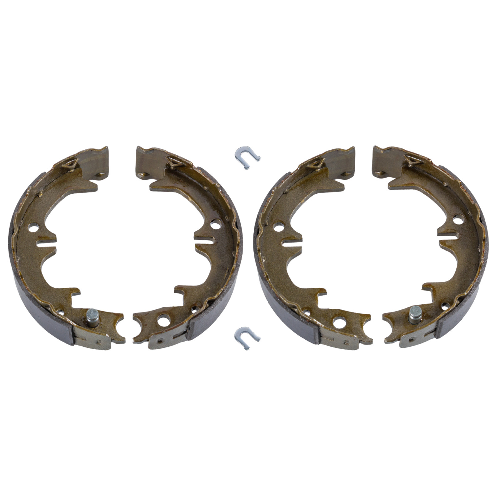 BLUE PRINT Brake Shoe Set, parking brake