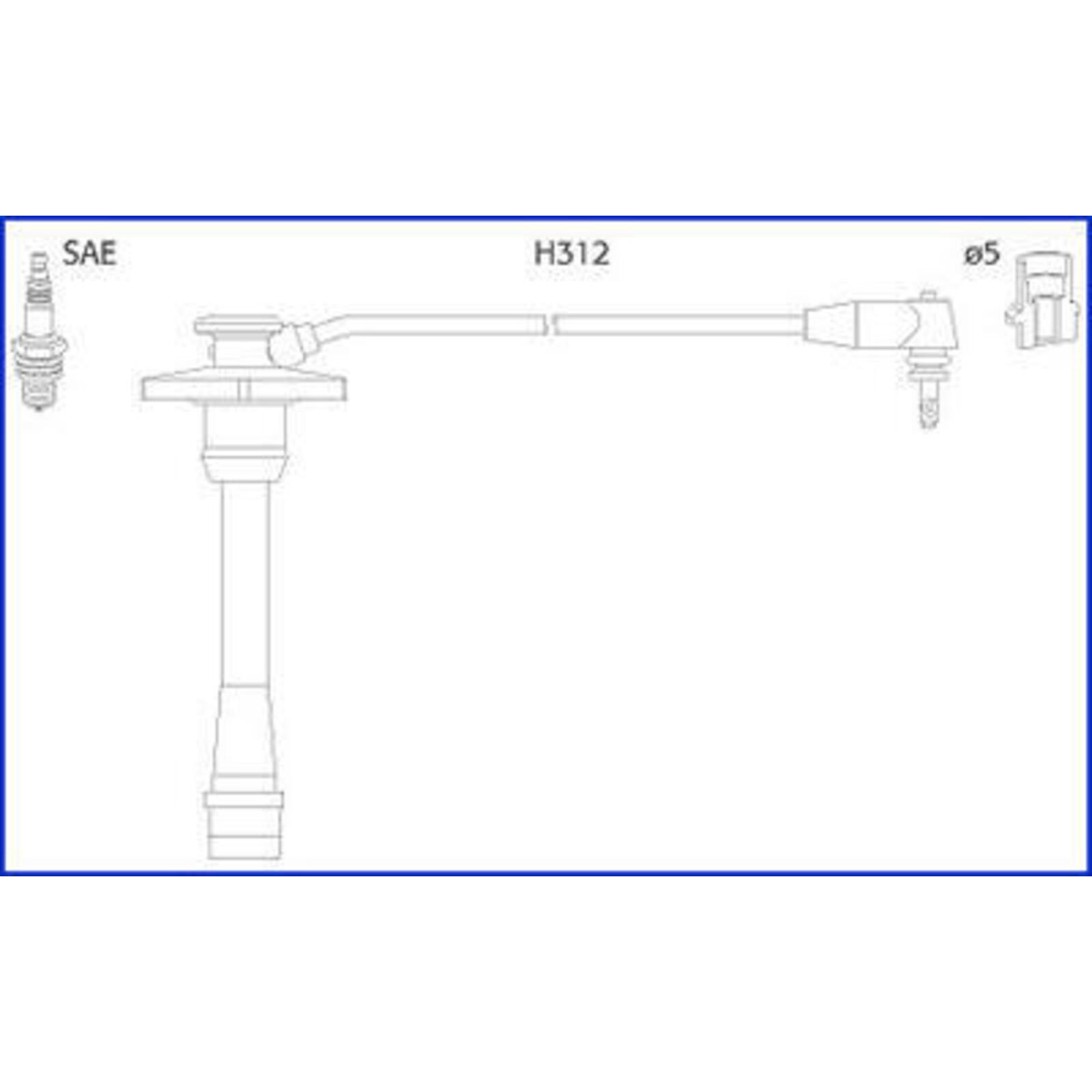 HITACHI Ignition Cable Kit Hueco